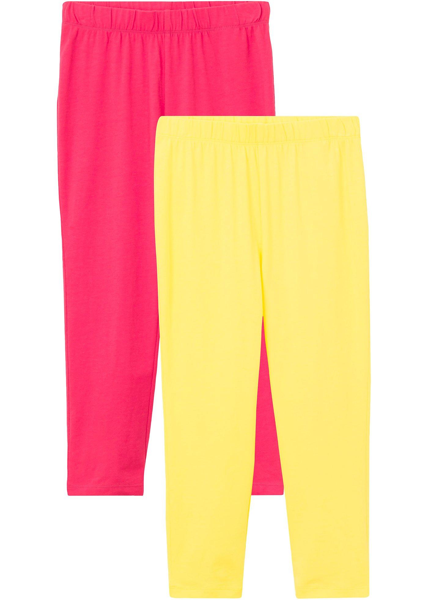 Lot de 2 leggings 3/4 fille