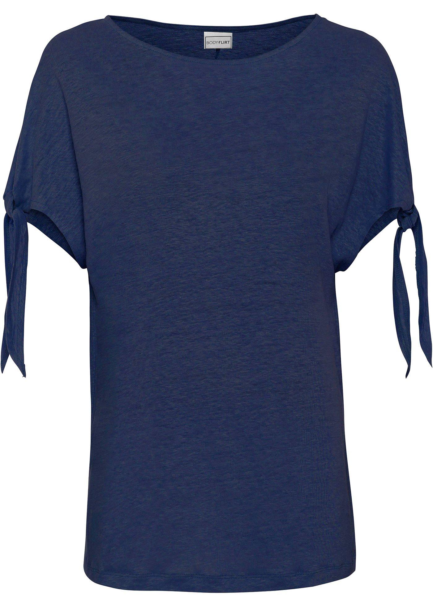 T-shirt en lin boxy