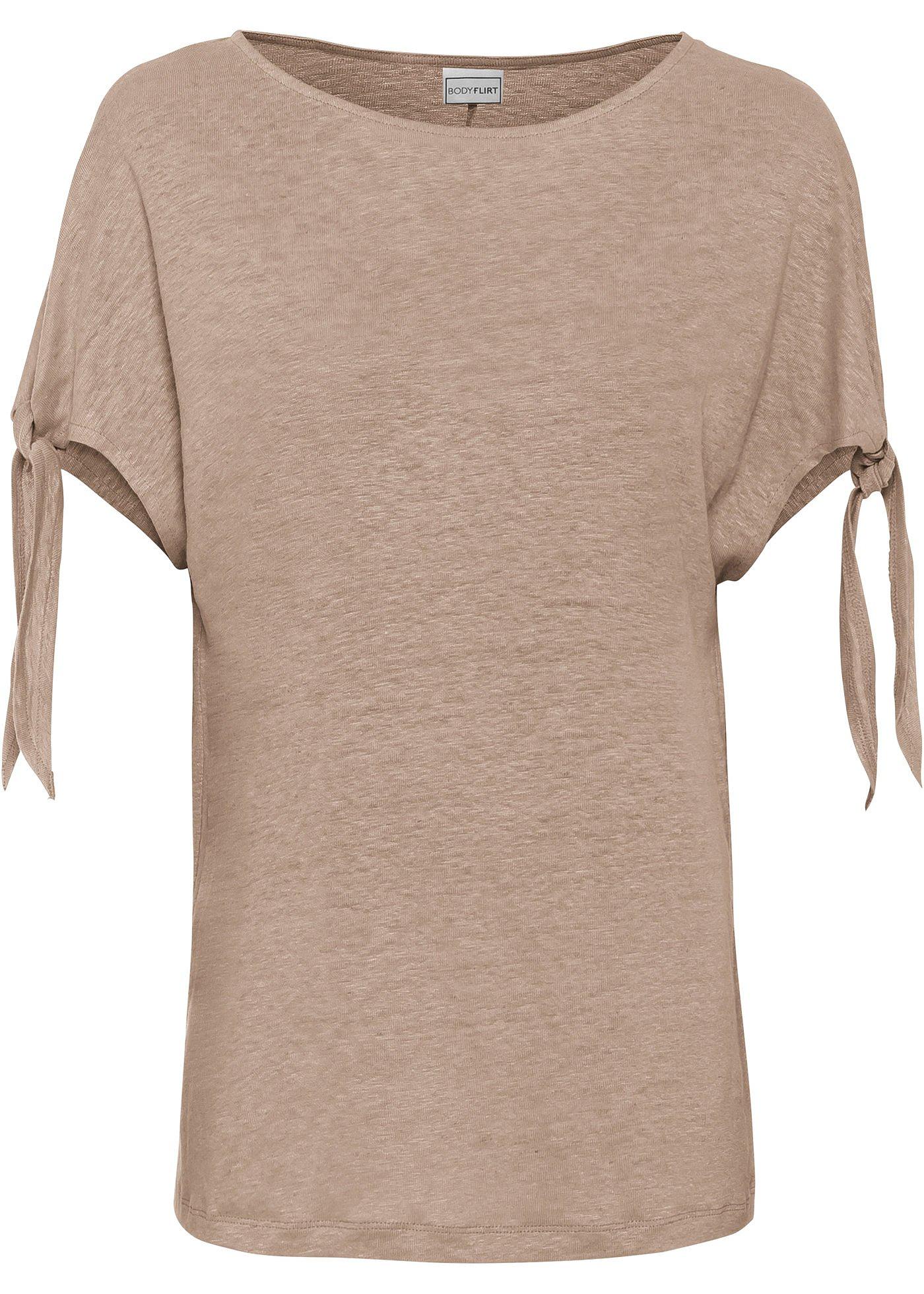 T-shirt en lin boxy