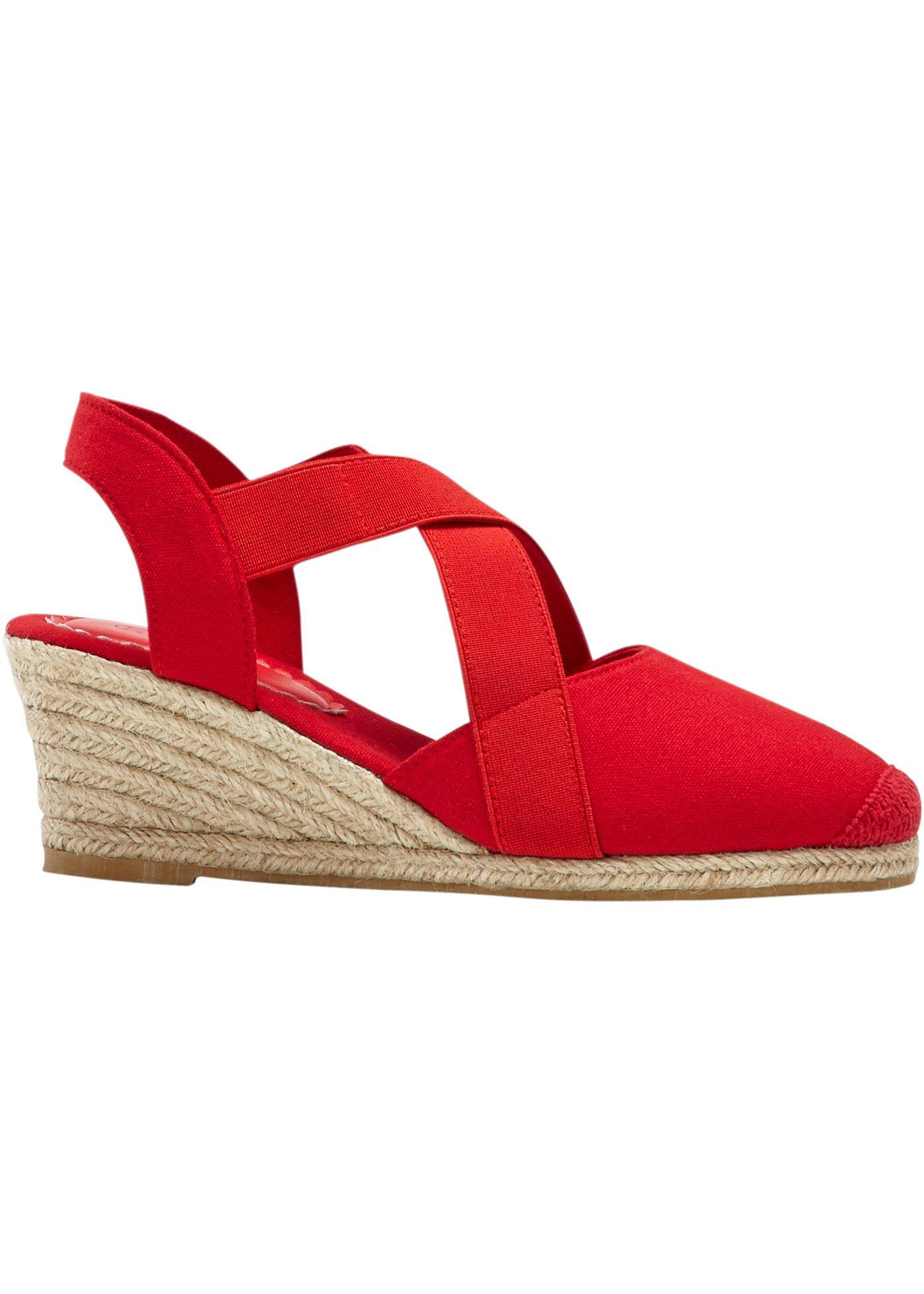 Sandalette compensée