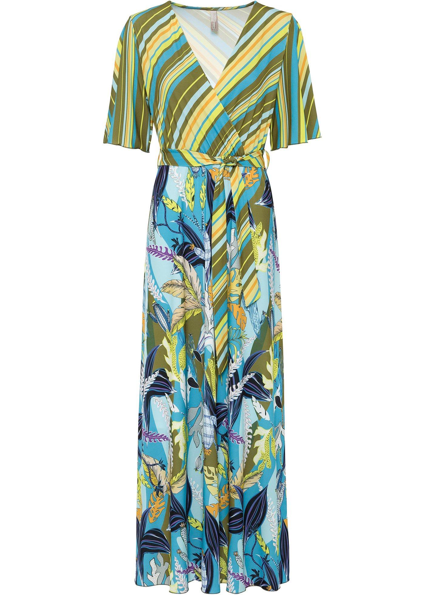 Robe longue à imprimé