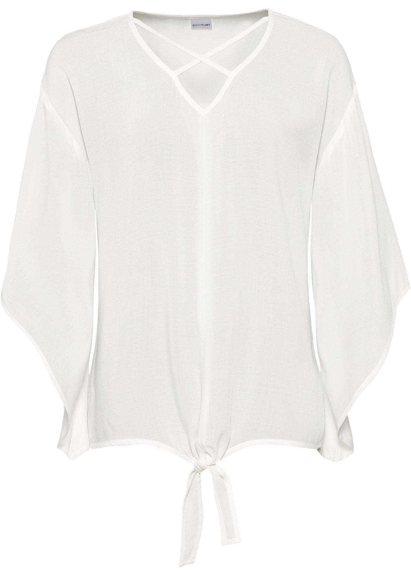 Blouse à manches papillon