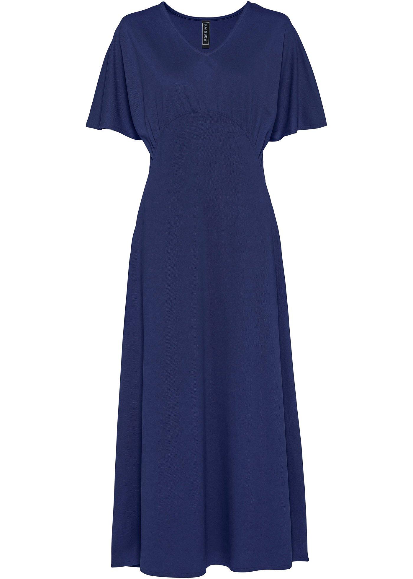 Robe longue en piqué