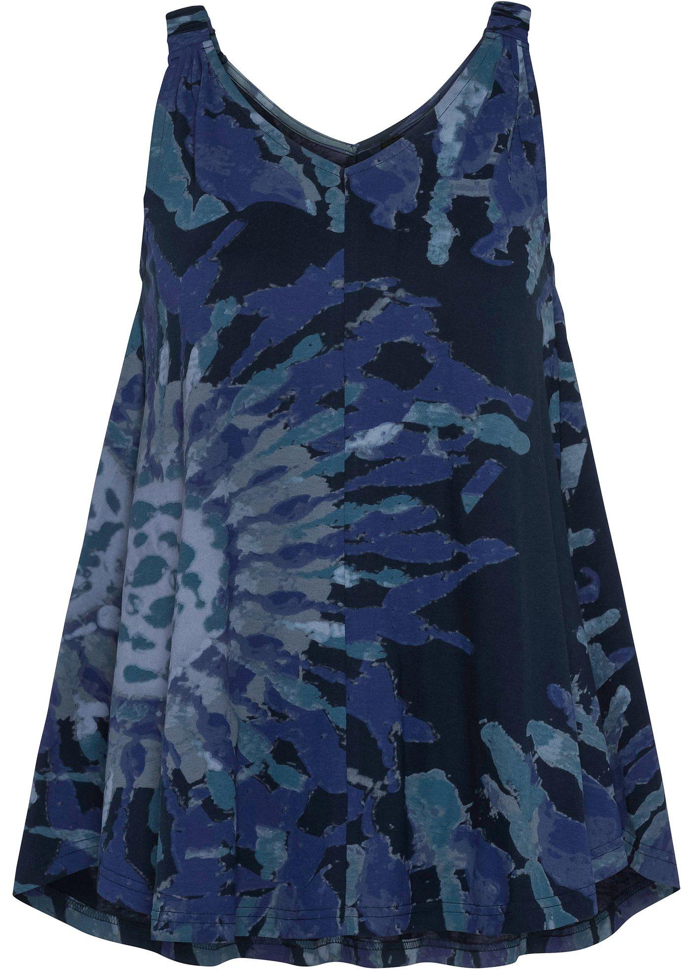 T-shirt à imprimé batik