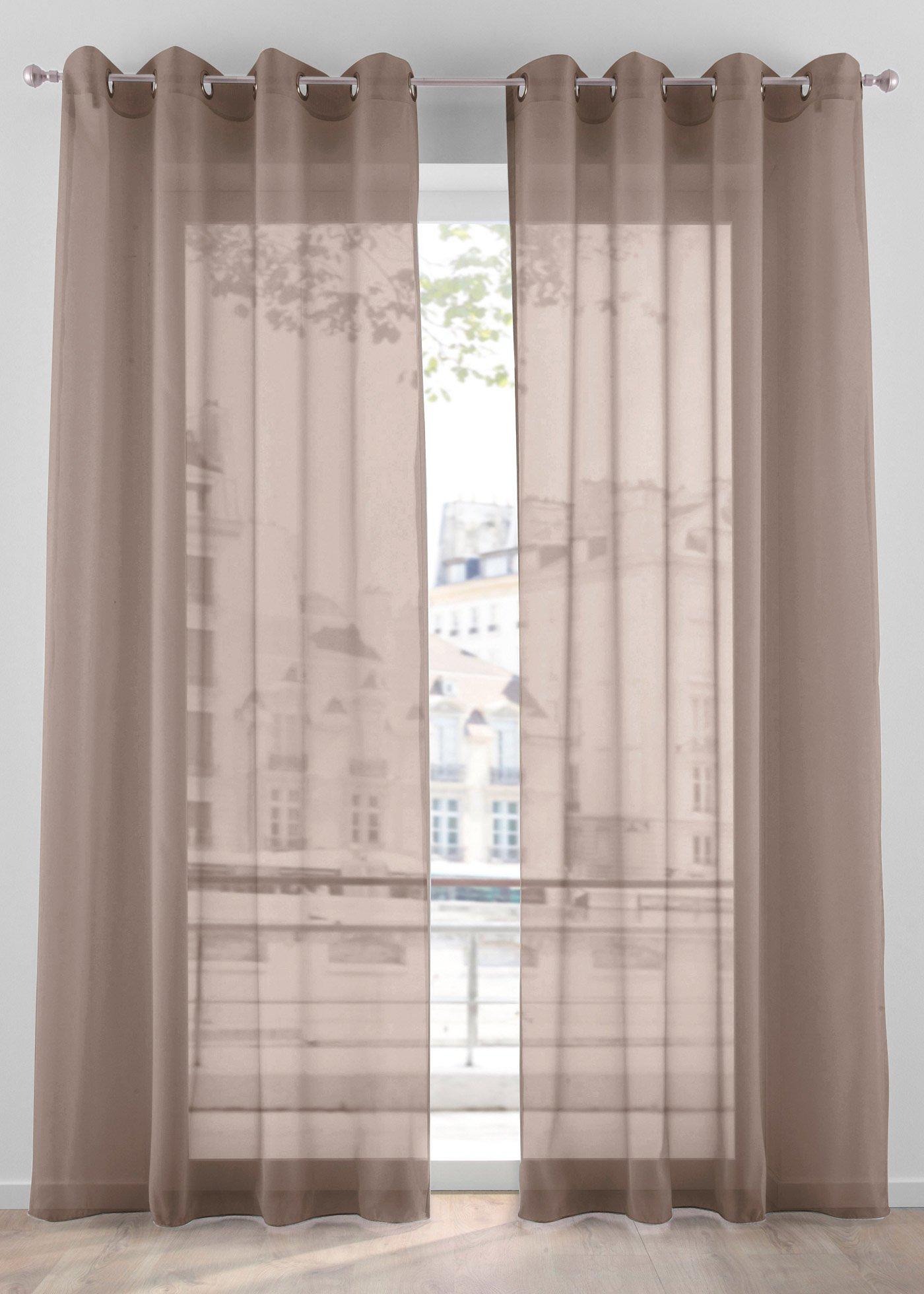 Voilage uni (1 pce.)