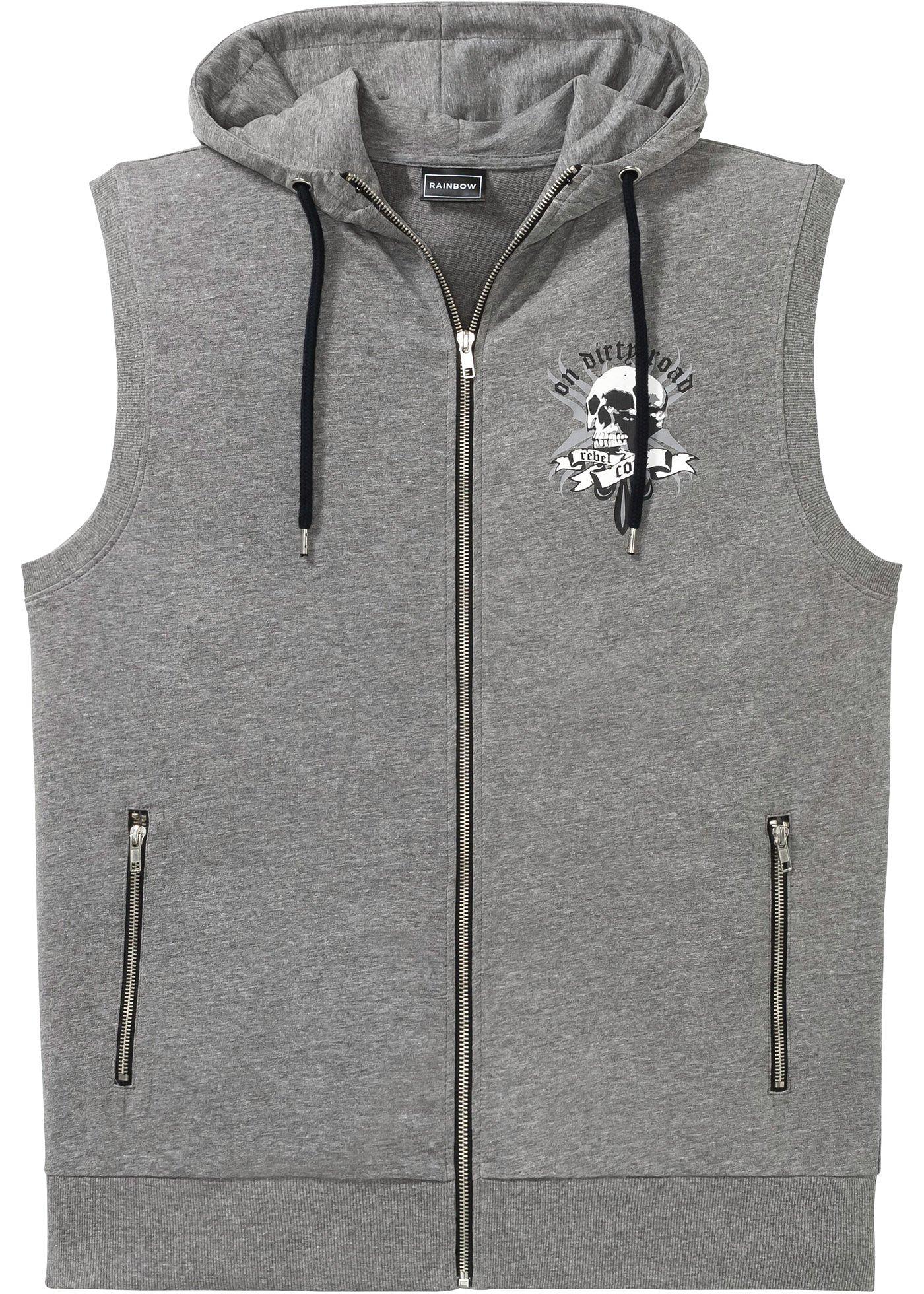 Gilet sweat sans manches