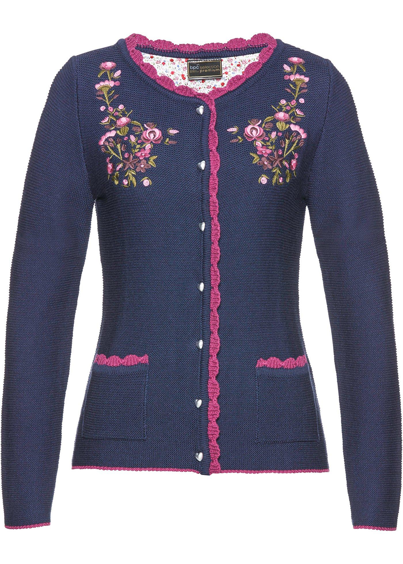 Gilet en maille bavarois