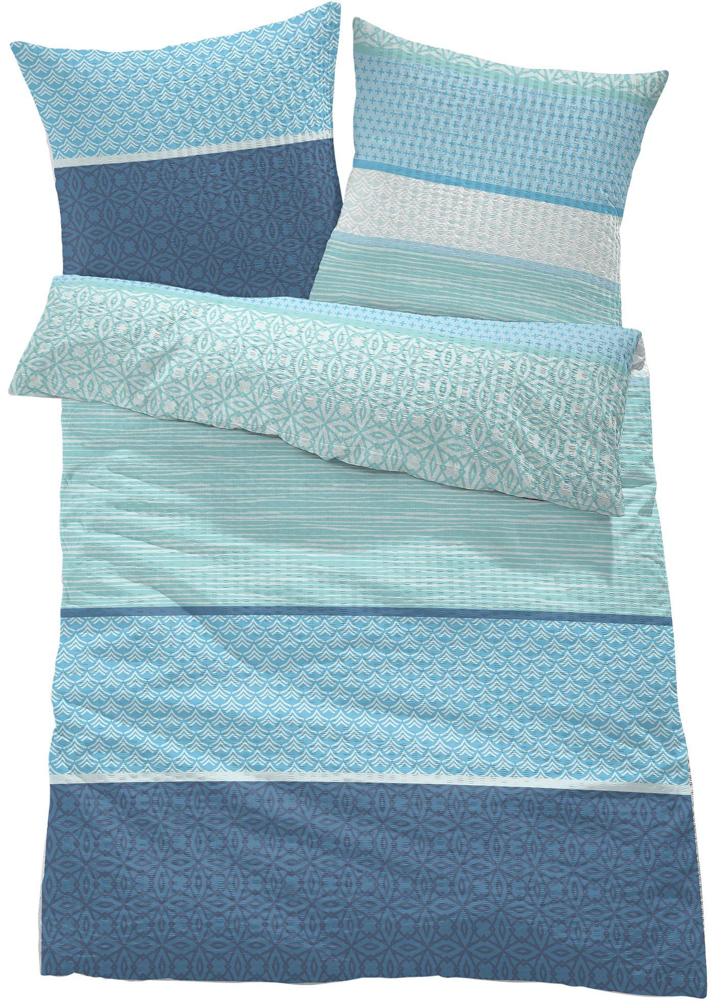 Parure de lit à rayures