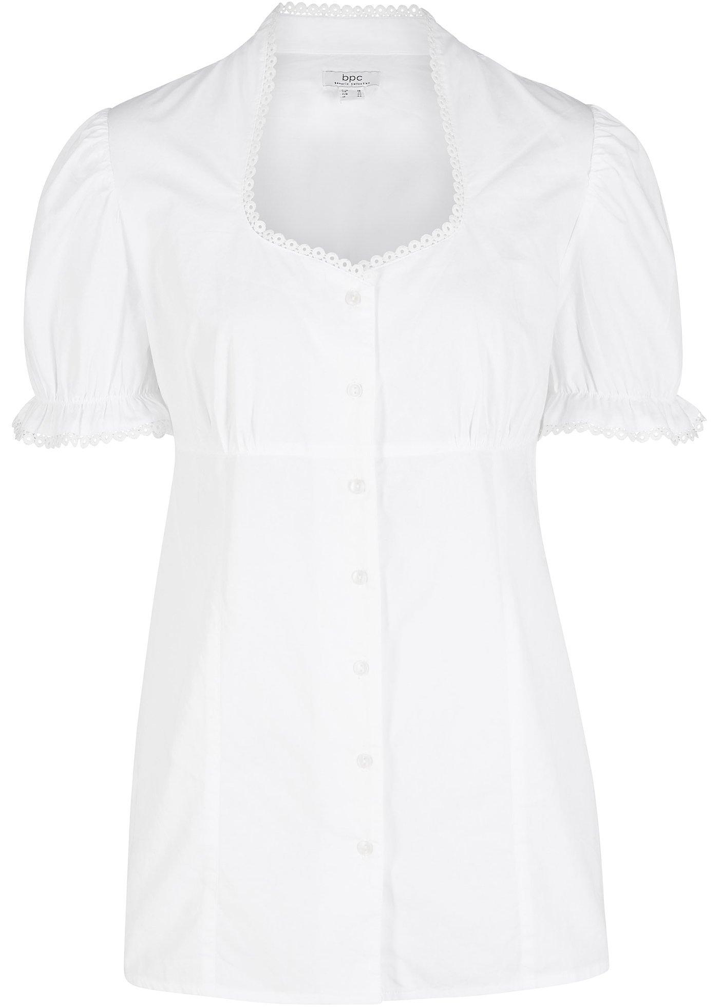 Image de Blouse bavaroise à col Blanche-Neige