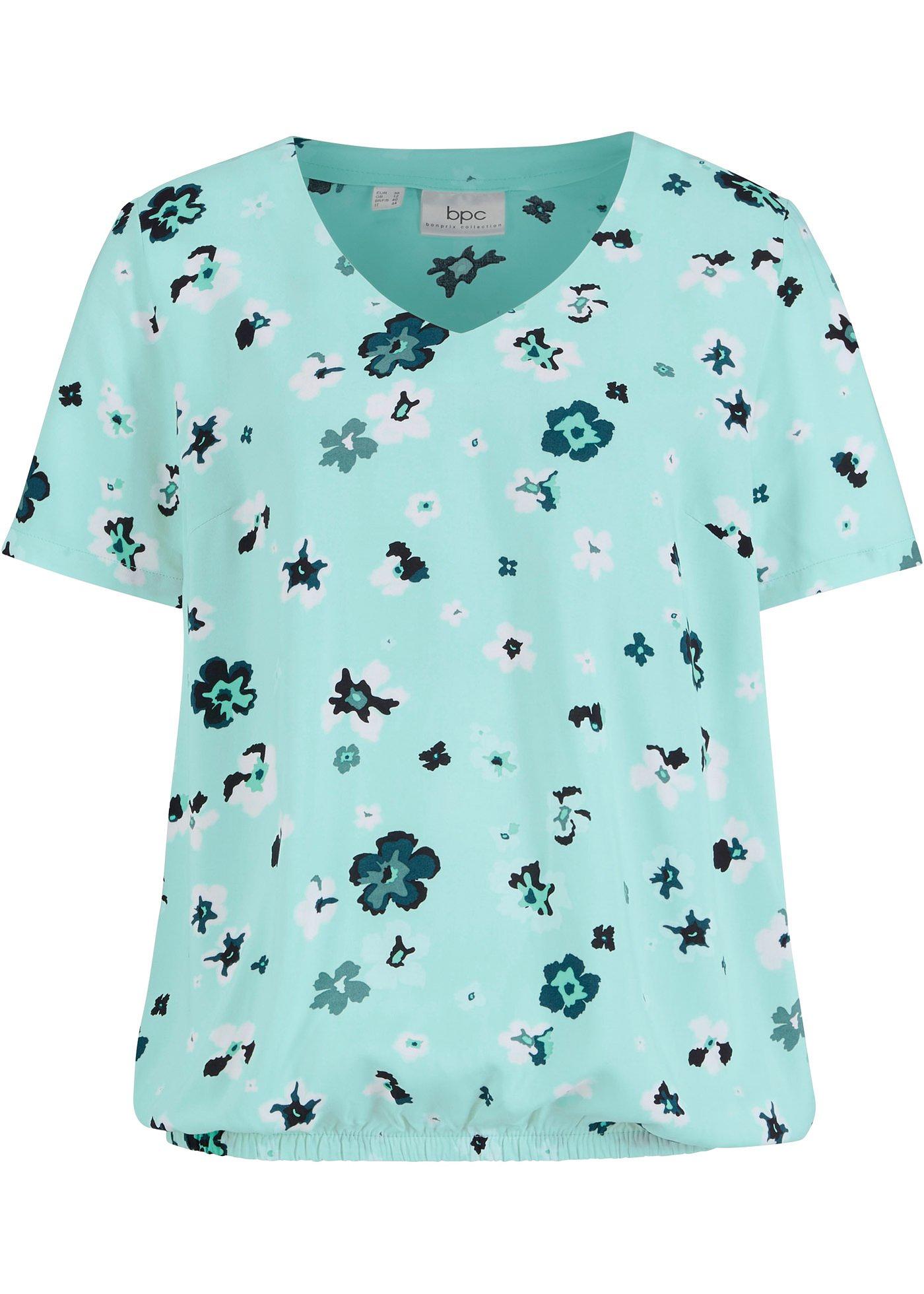 Tunique en viscose avec base élastique