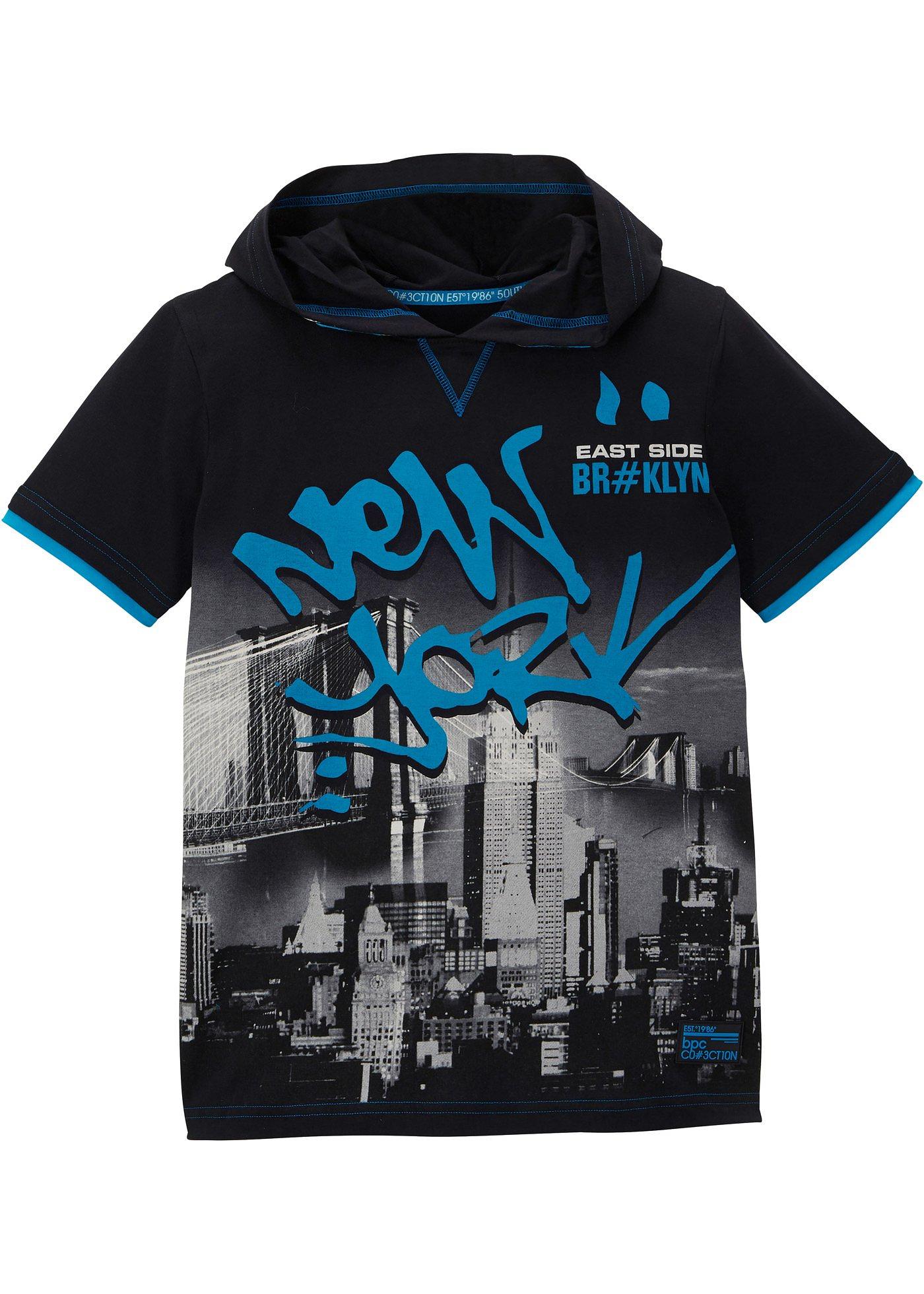 T-shirt garçon à capuche