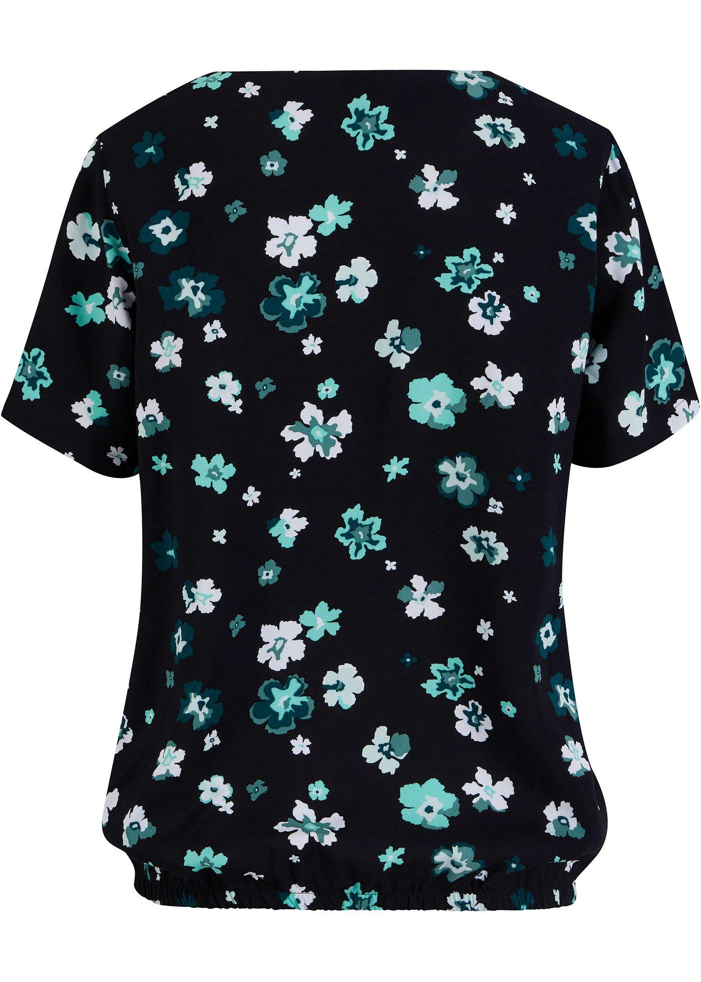 Tunique en viscose avec base élastique