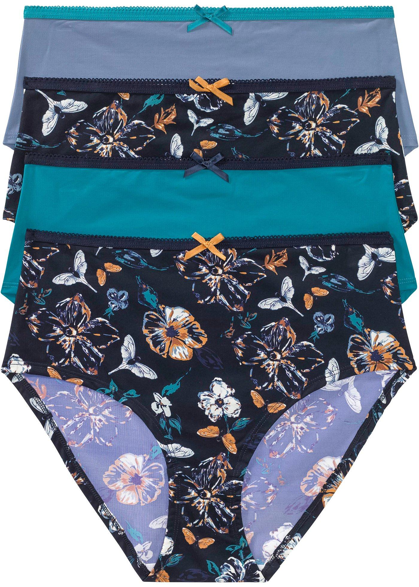 Lot de 4 maxi culottes microfibre