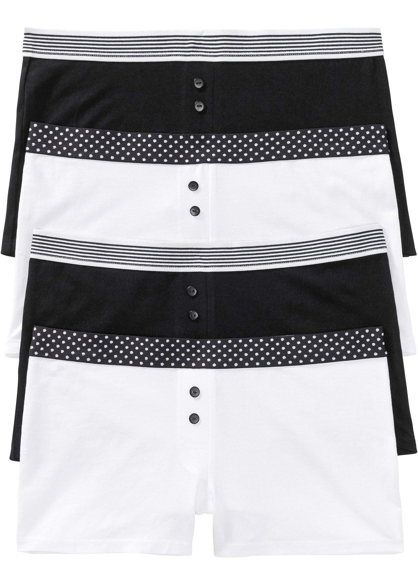 Lot de 4 boxers femme