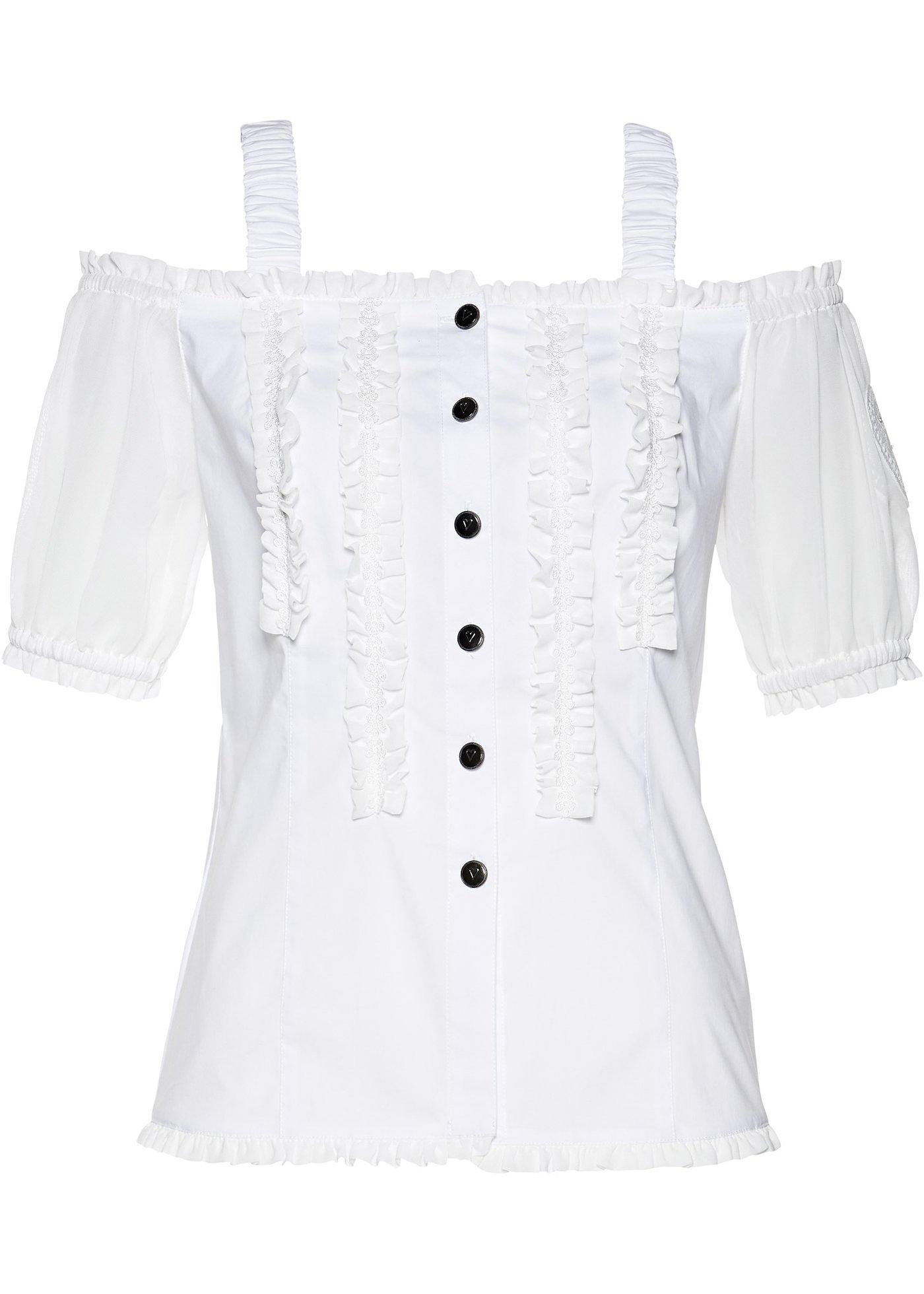Blouse Dirndl à ruchés