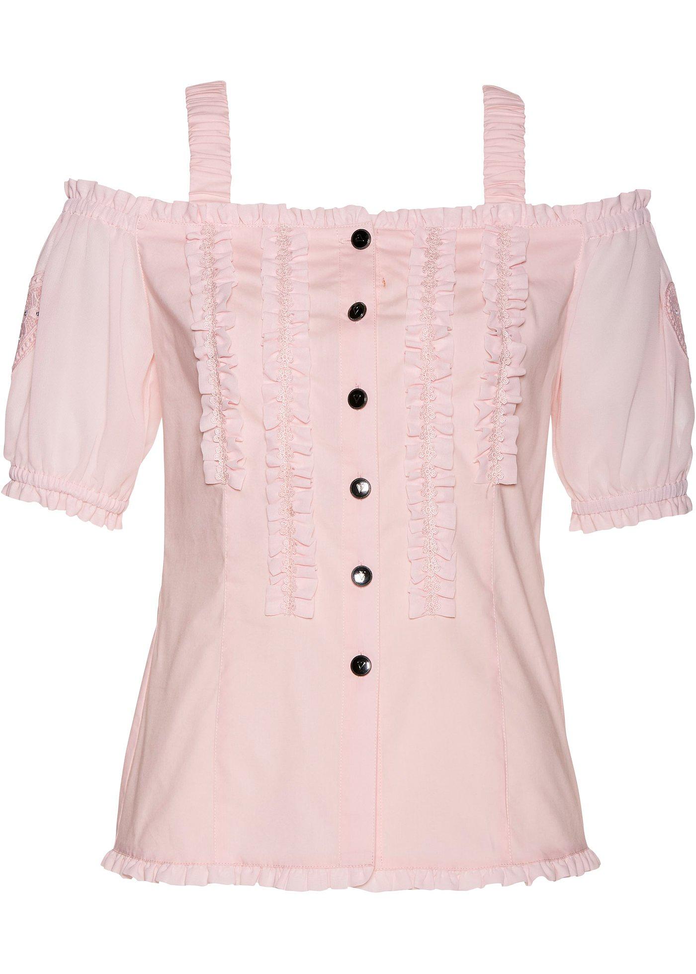 Blouse Dirndl à ruchés