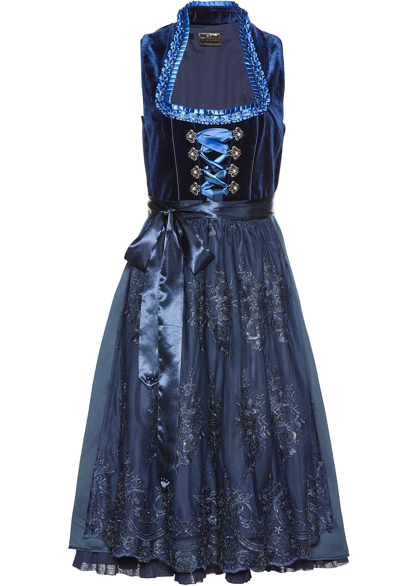Image de Dirndl et tablier (Ens. 2 pces.)