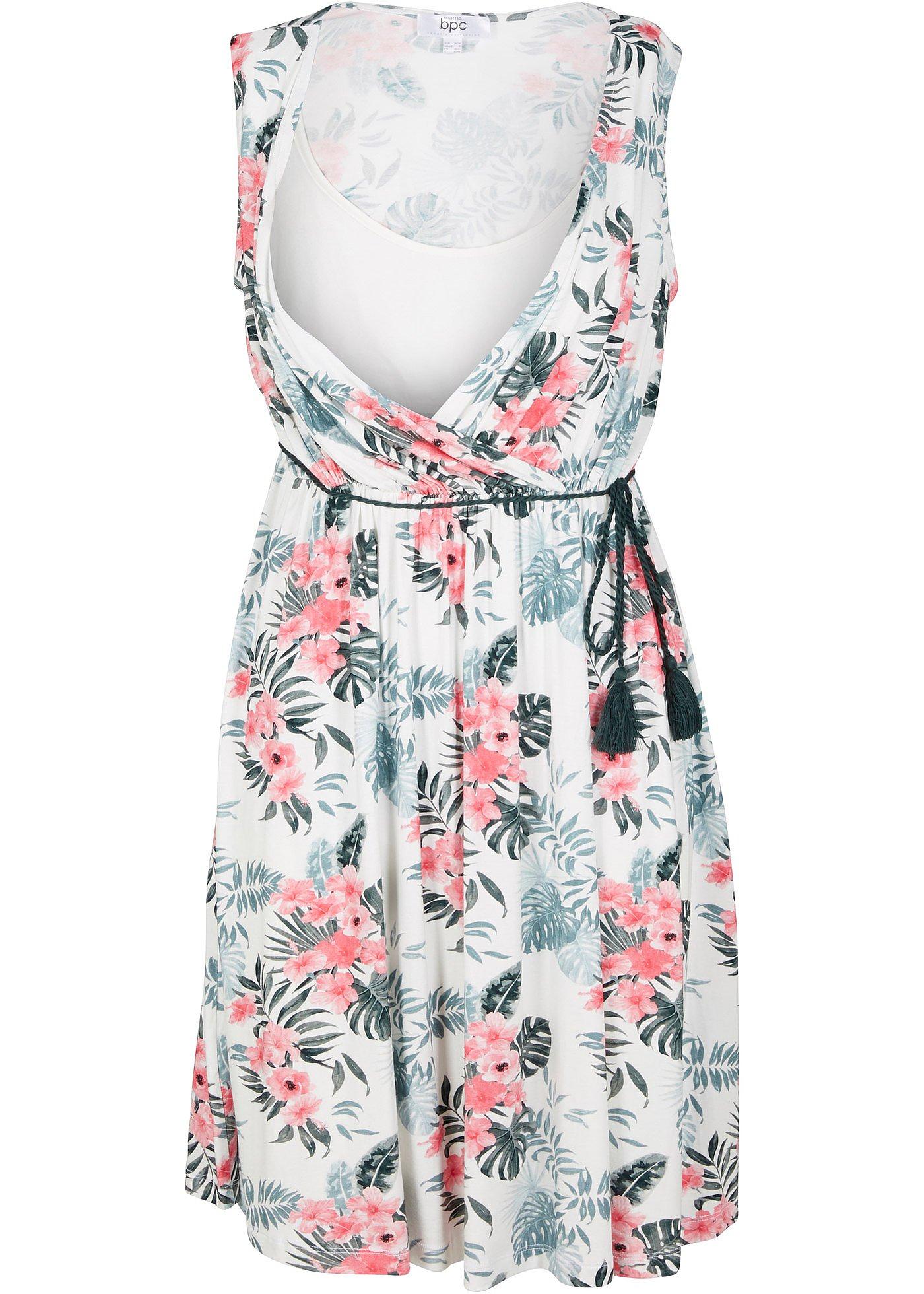 Robe de grossesse avec fonction allaitement en viscose