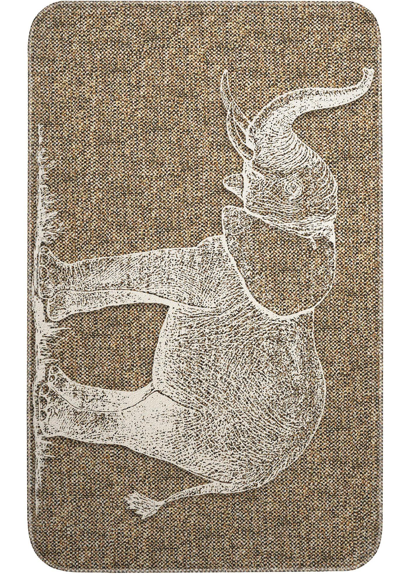 Tapis de salle de bain à mémoire de forme