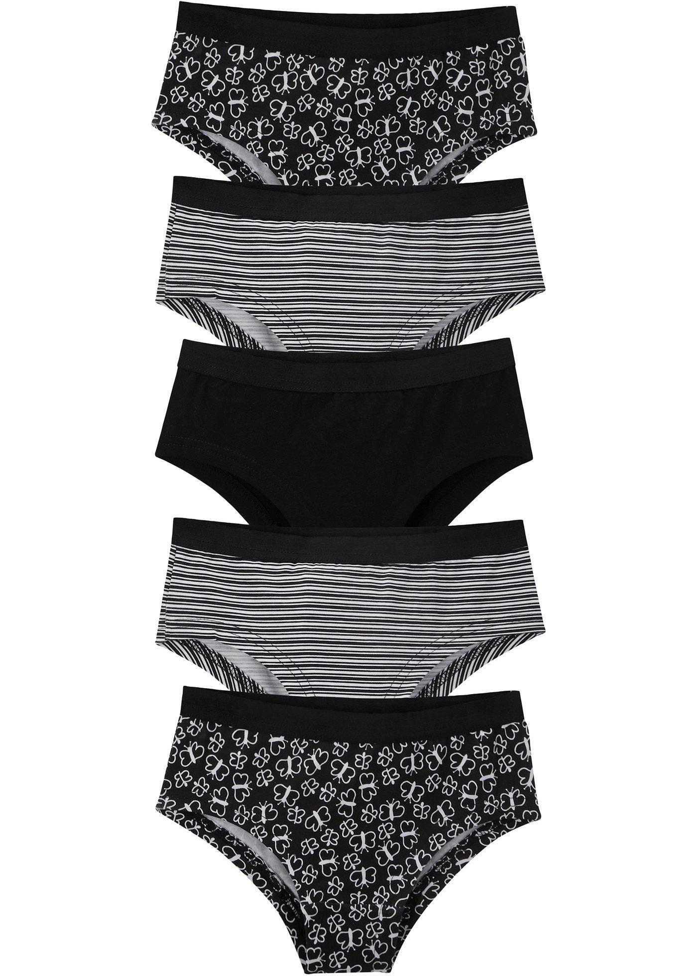 Lot de 5 culottes fille