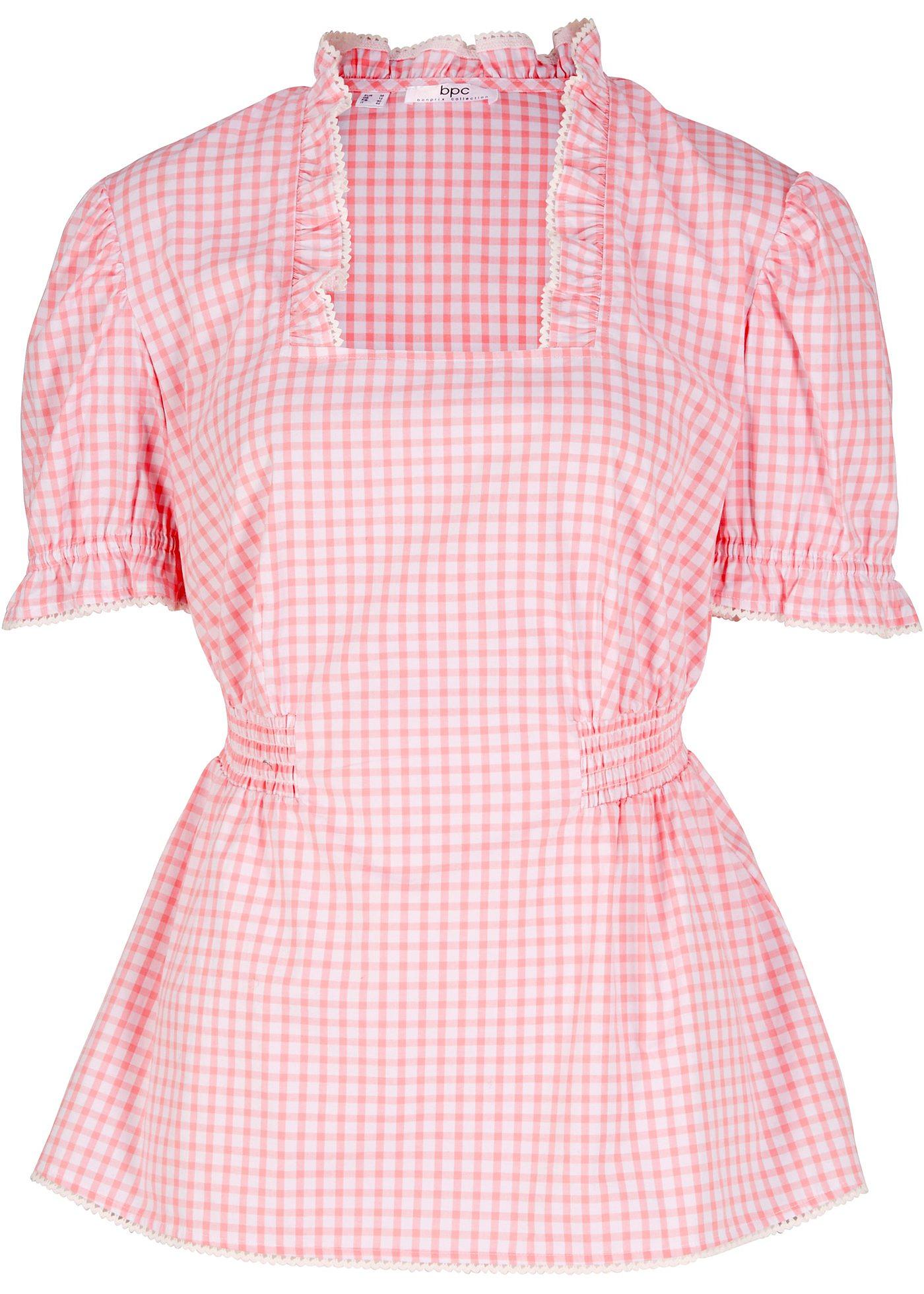 Blouse bavaroise avec smock
