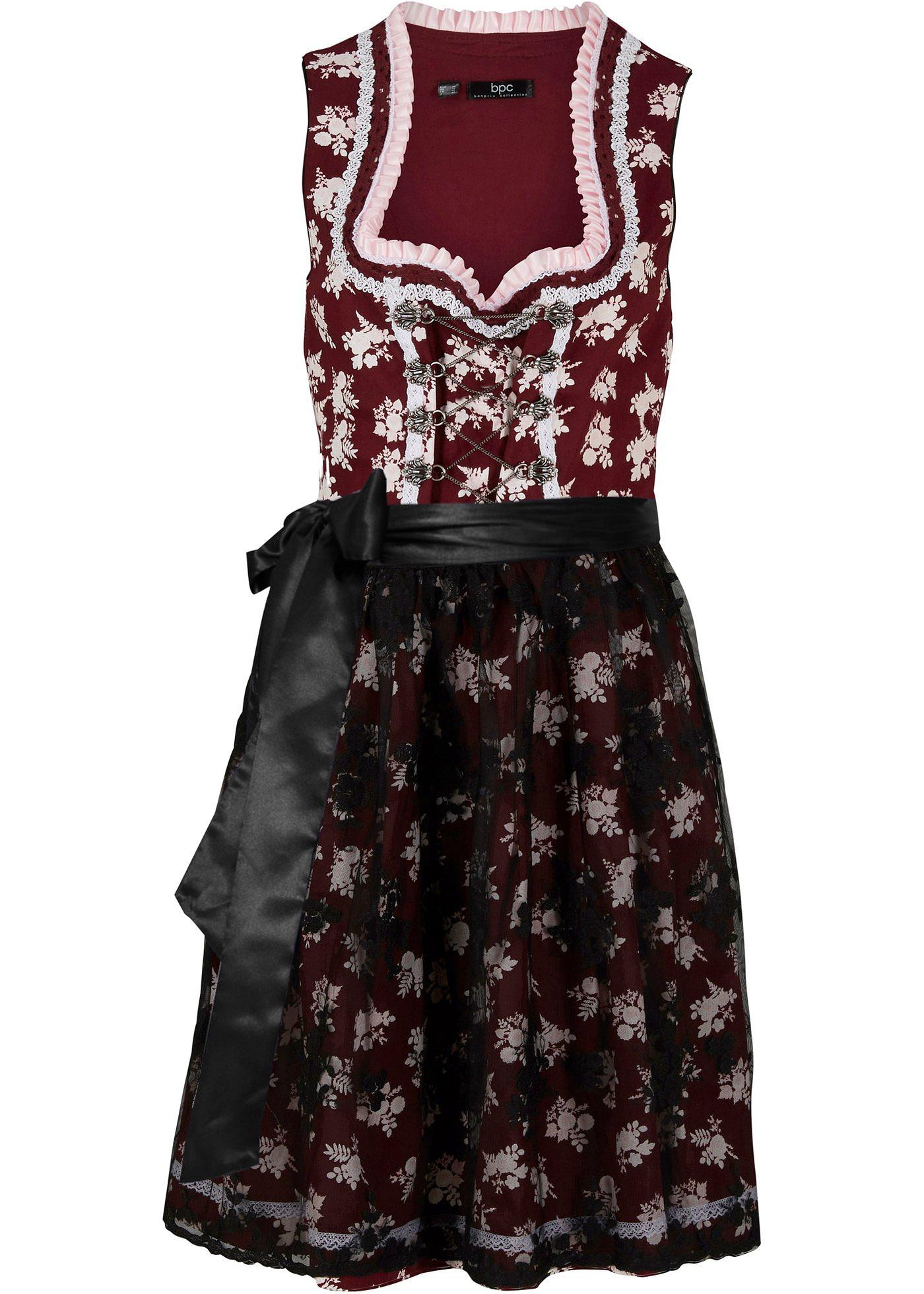 Dirndl avec tablier dentelle