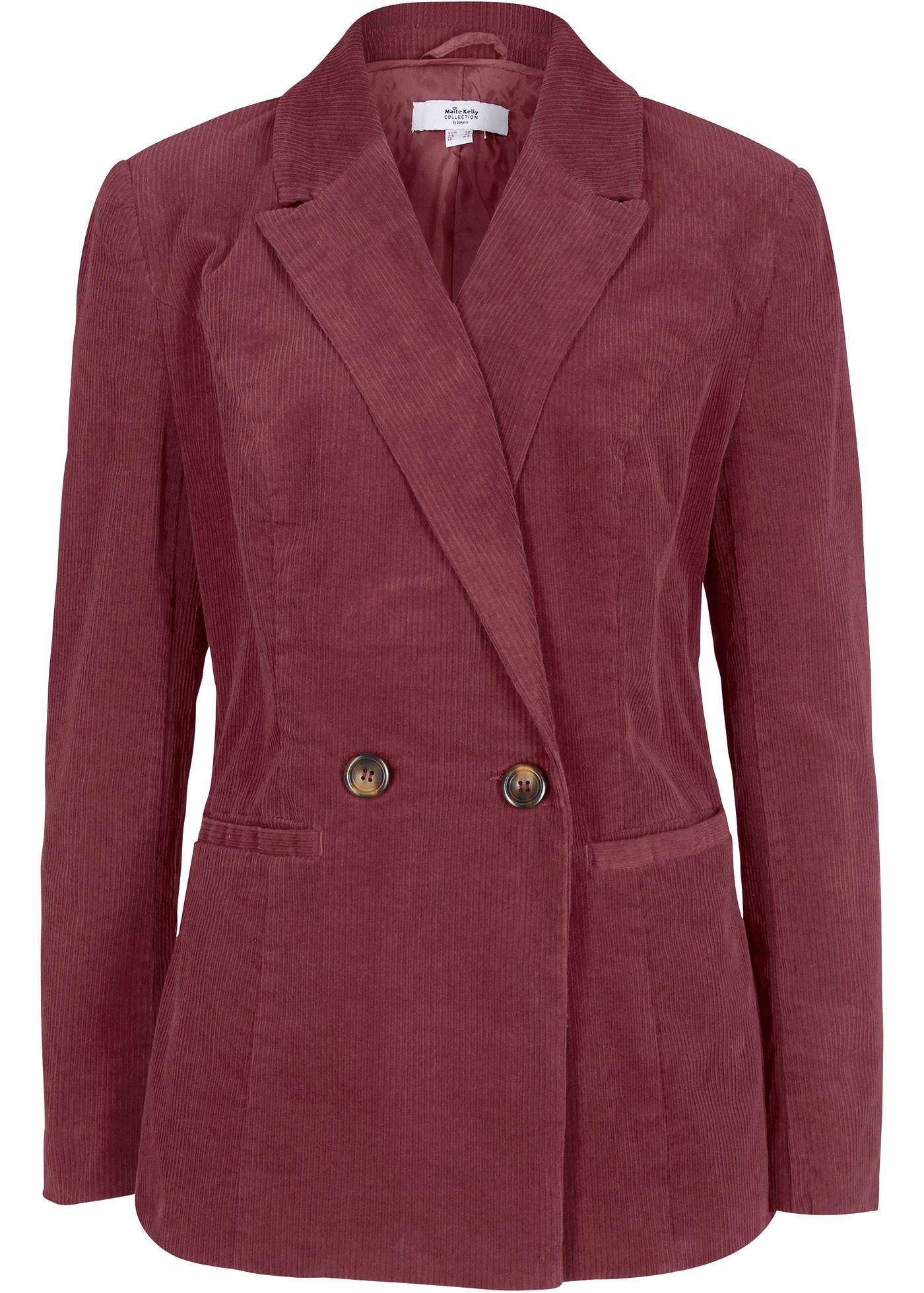 Blazer en velours côtelé extensible Maite Kelly