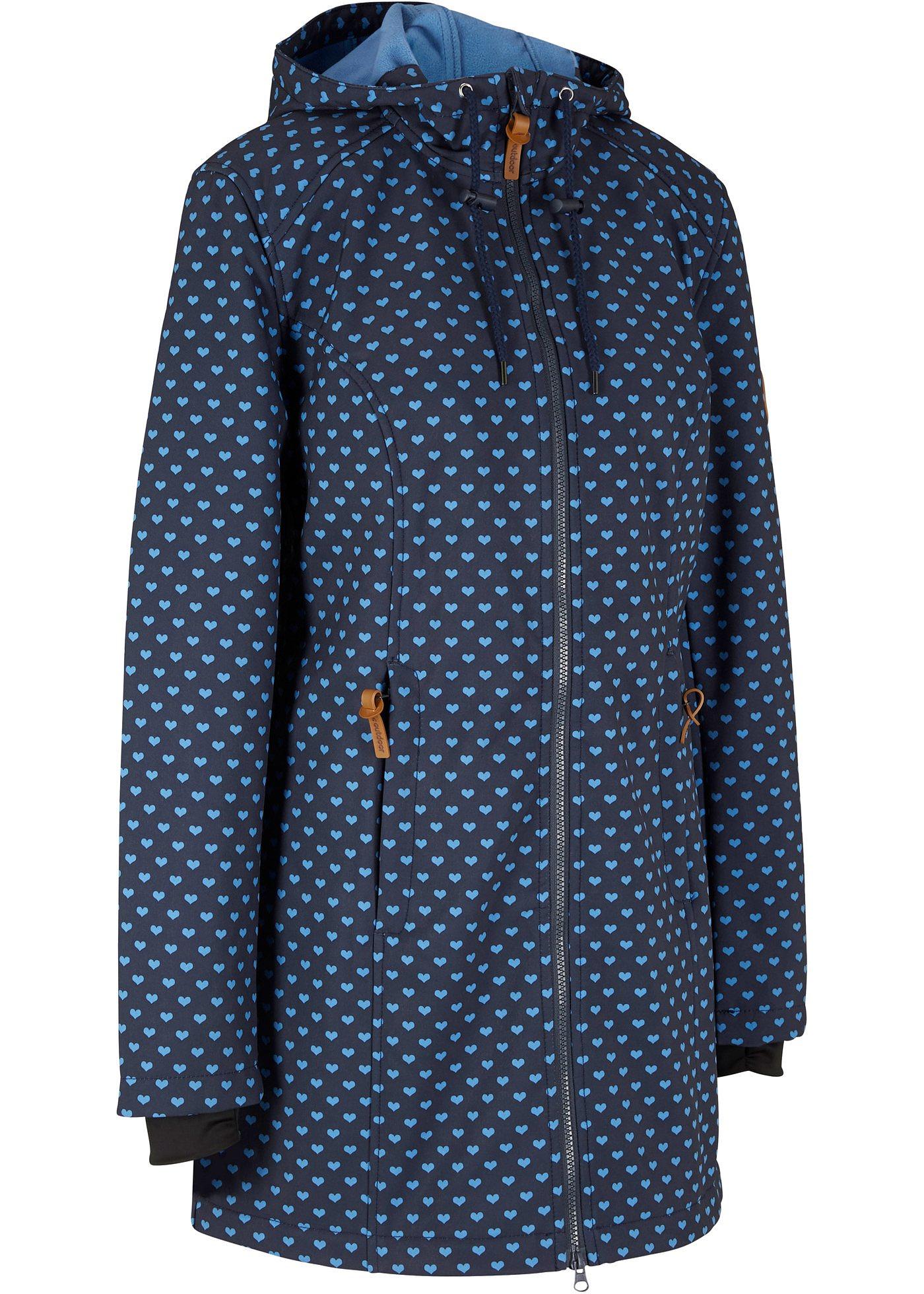 Manteau court en softshell