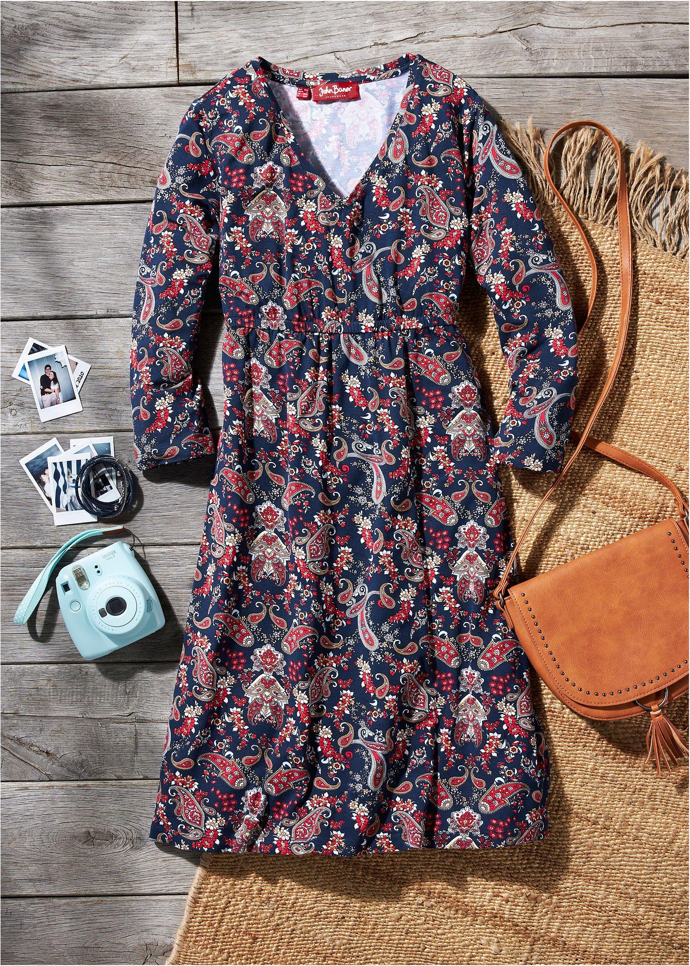 Robe fluide imprimée