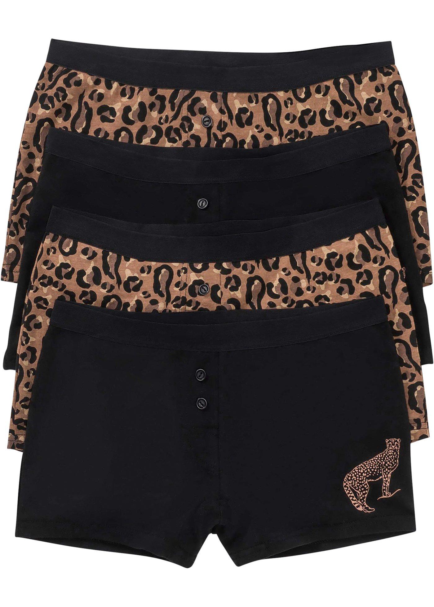 Lot de 4 boxers femme