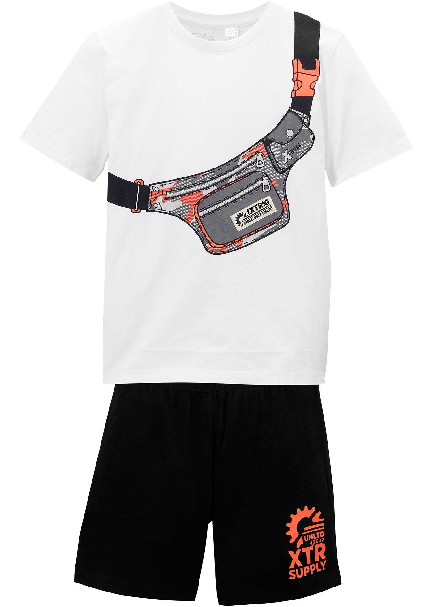 T-shirt et short garçon (Ens. 2 pces.)