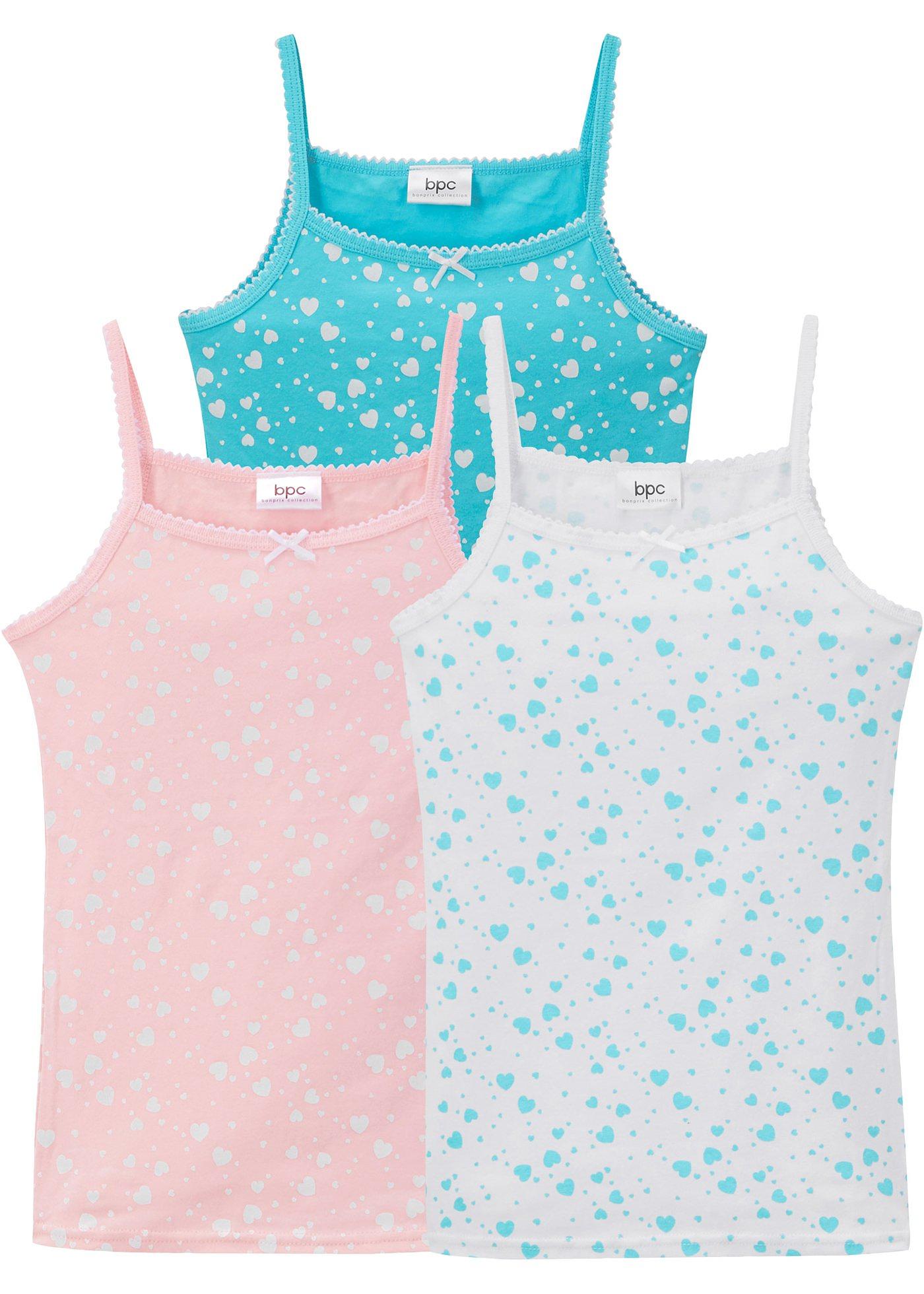 Lot de 3 tricots de peau fille