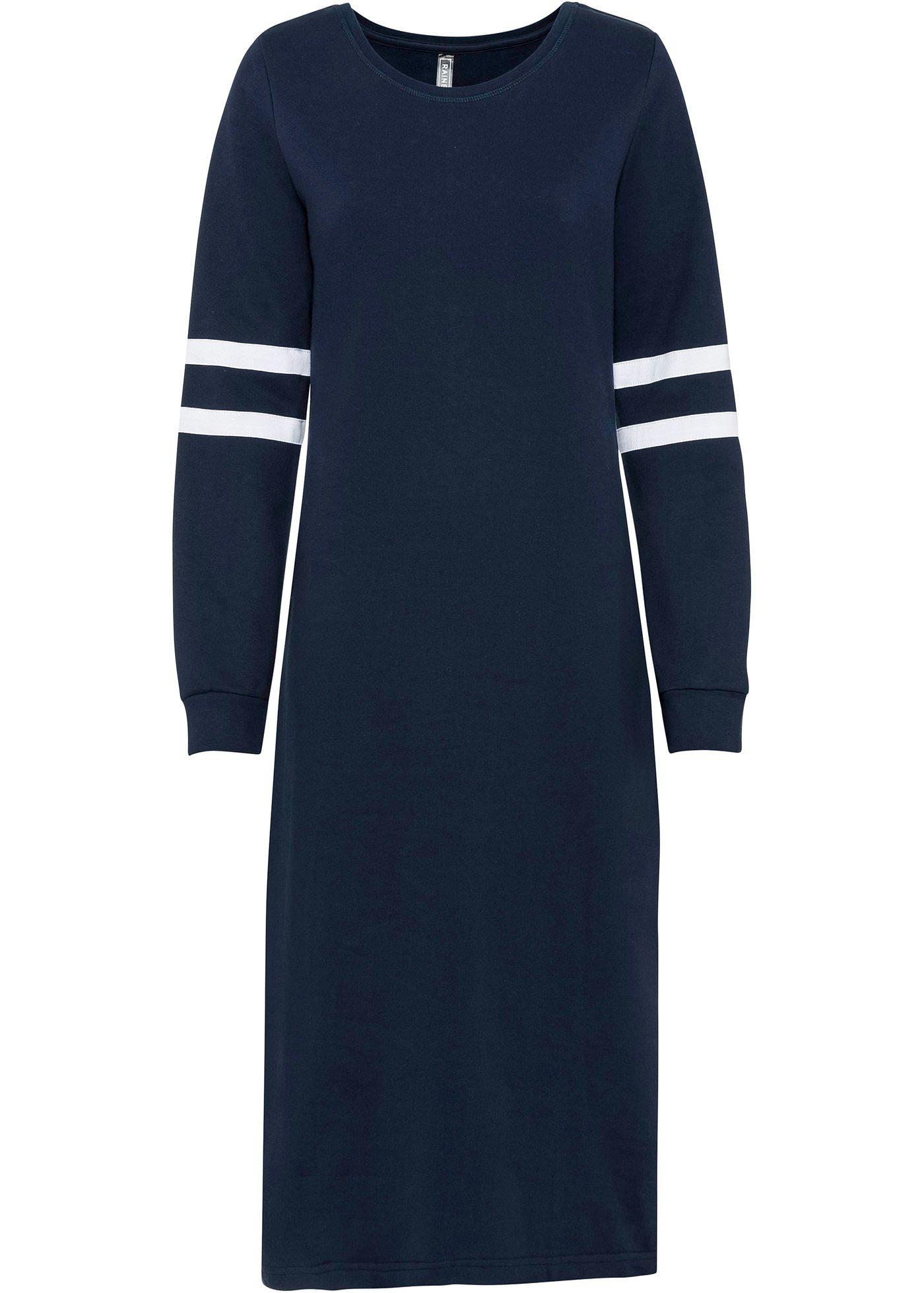 Robe sweat à rayures