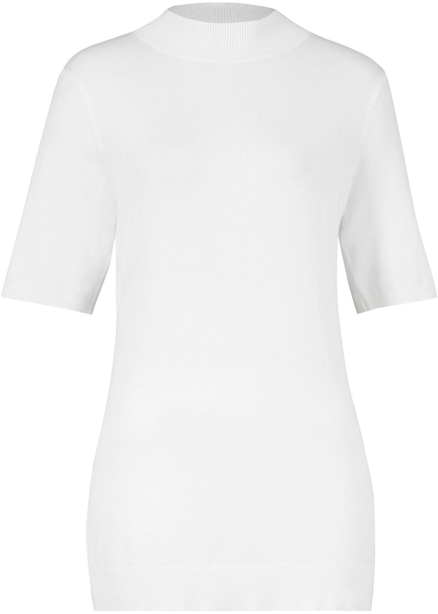 Pull col roulé à manches courtes