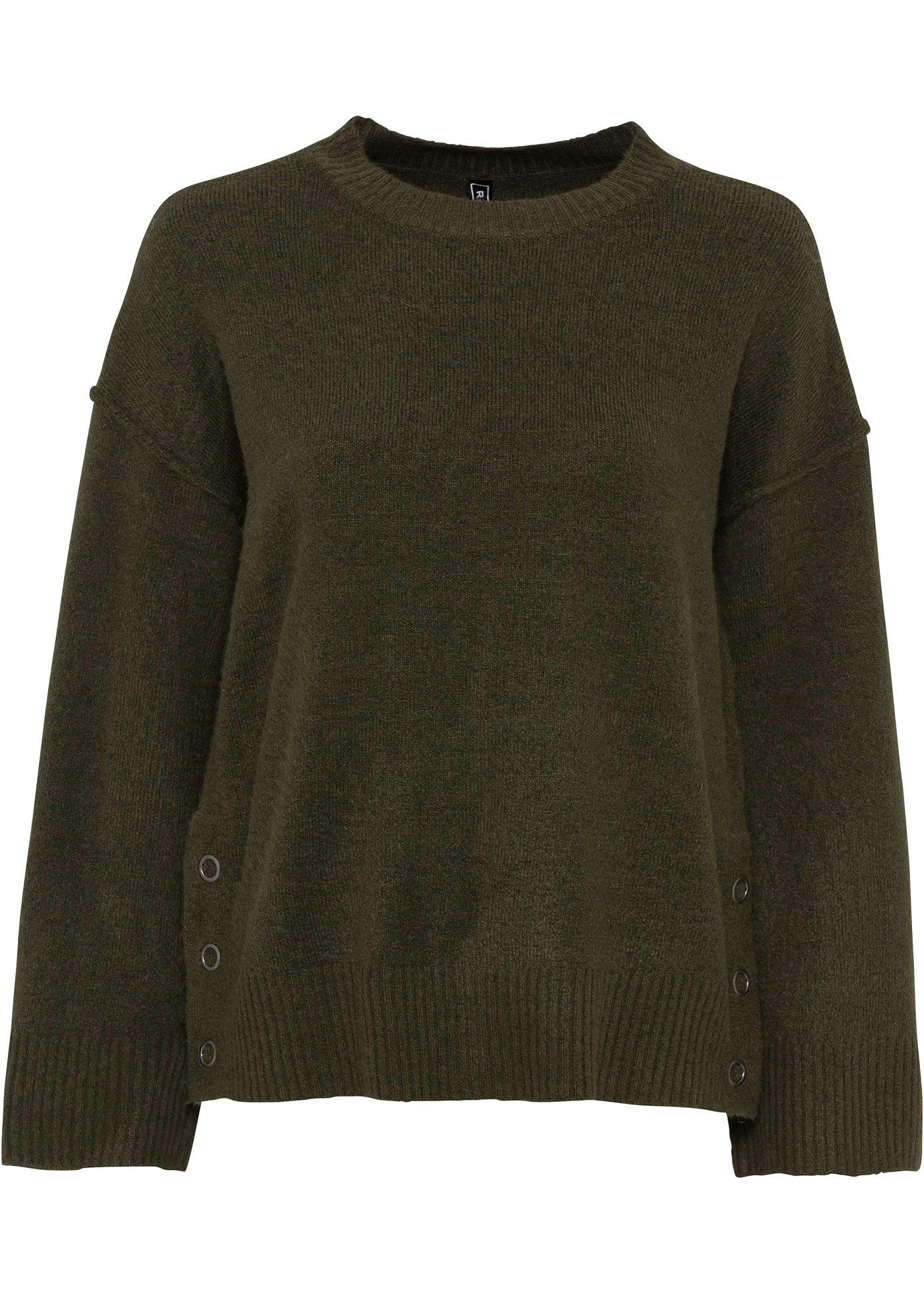 Pull oversize avec boutons