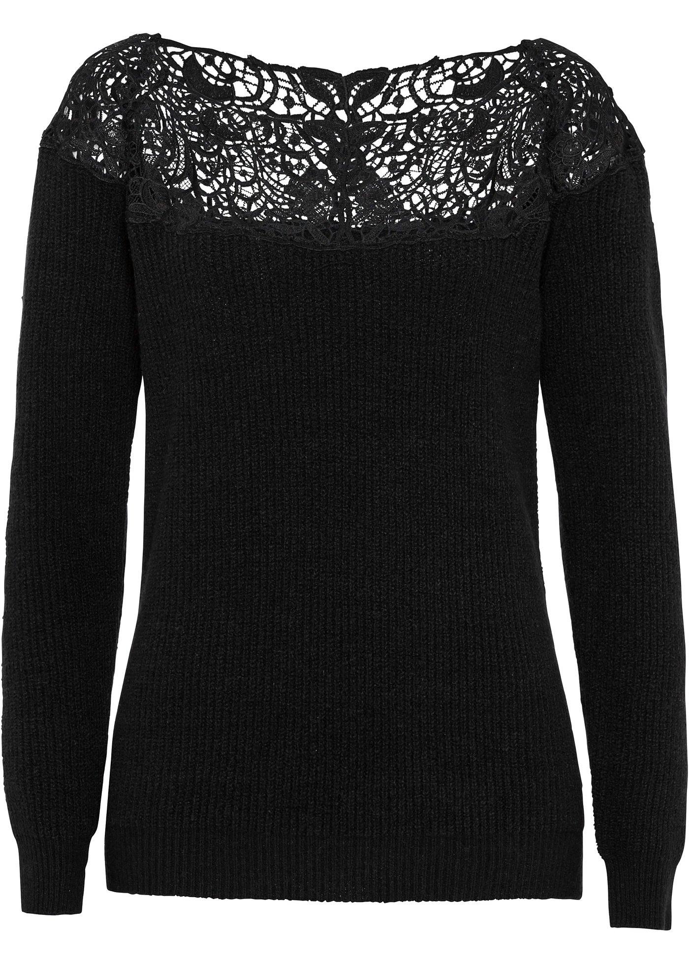 Pull à dentelle
