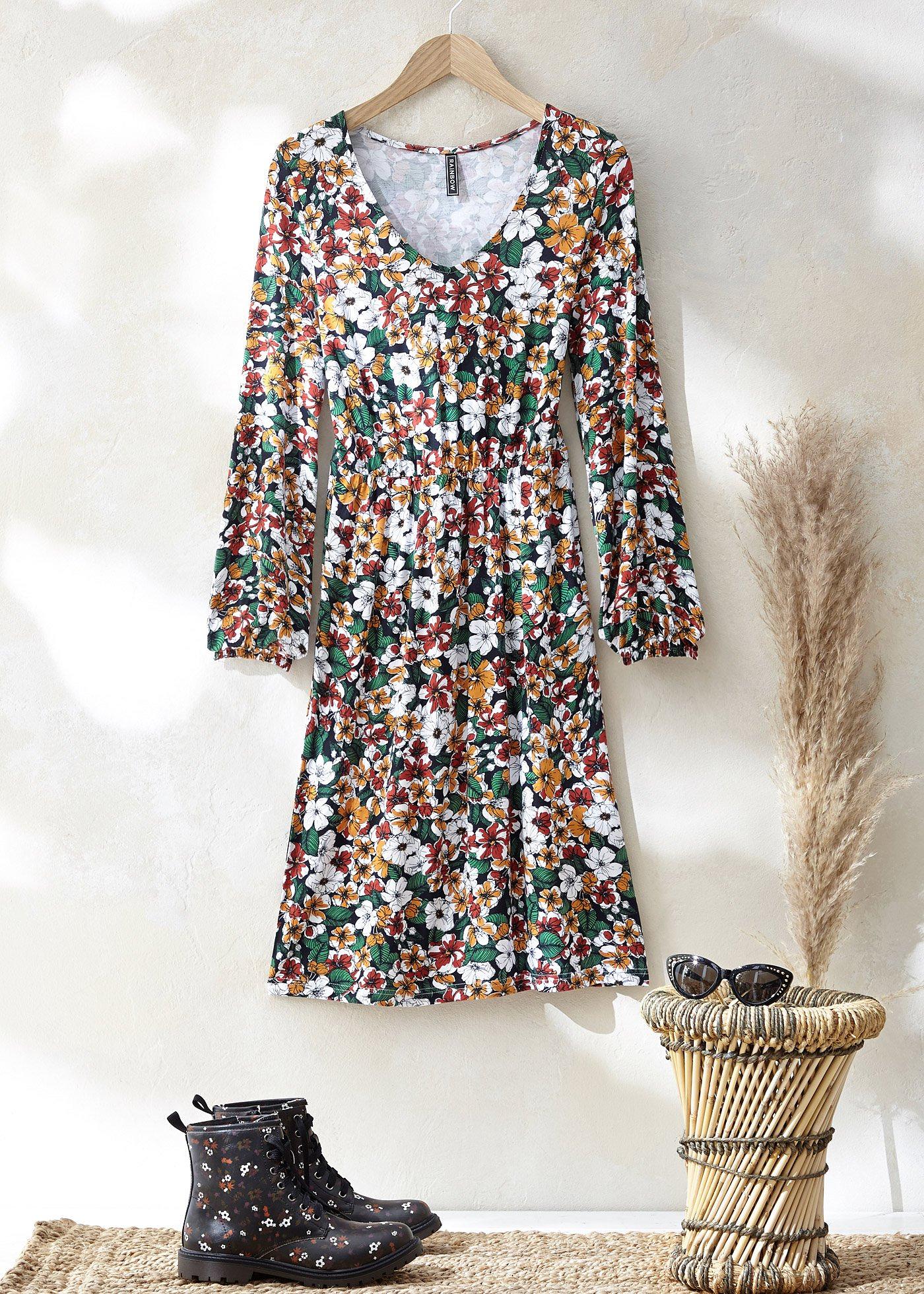 Robe à imprimé floral