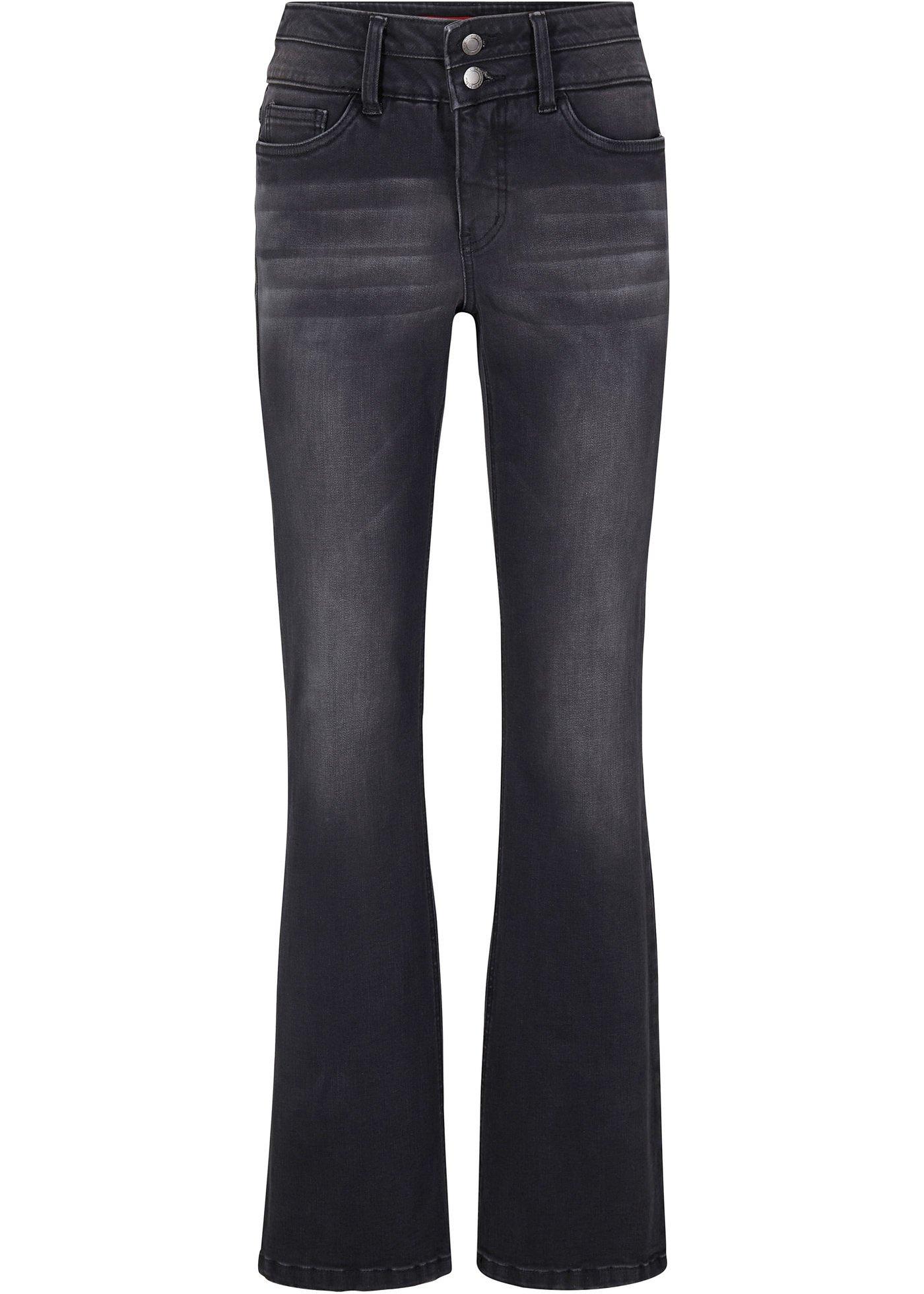 Jean extensible avec effet sculptant, Bootcut