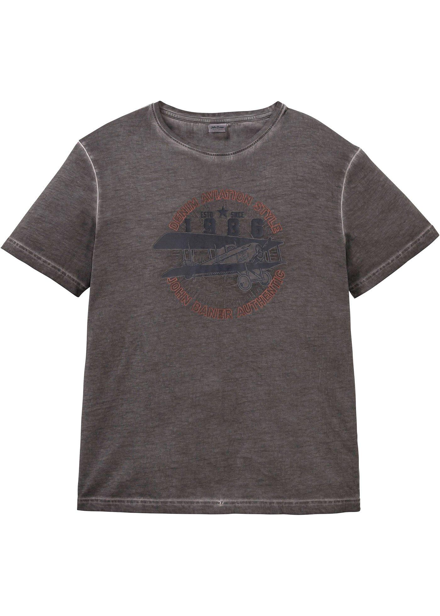 T-shirt aspect délavé