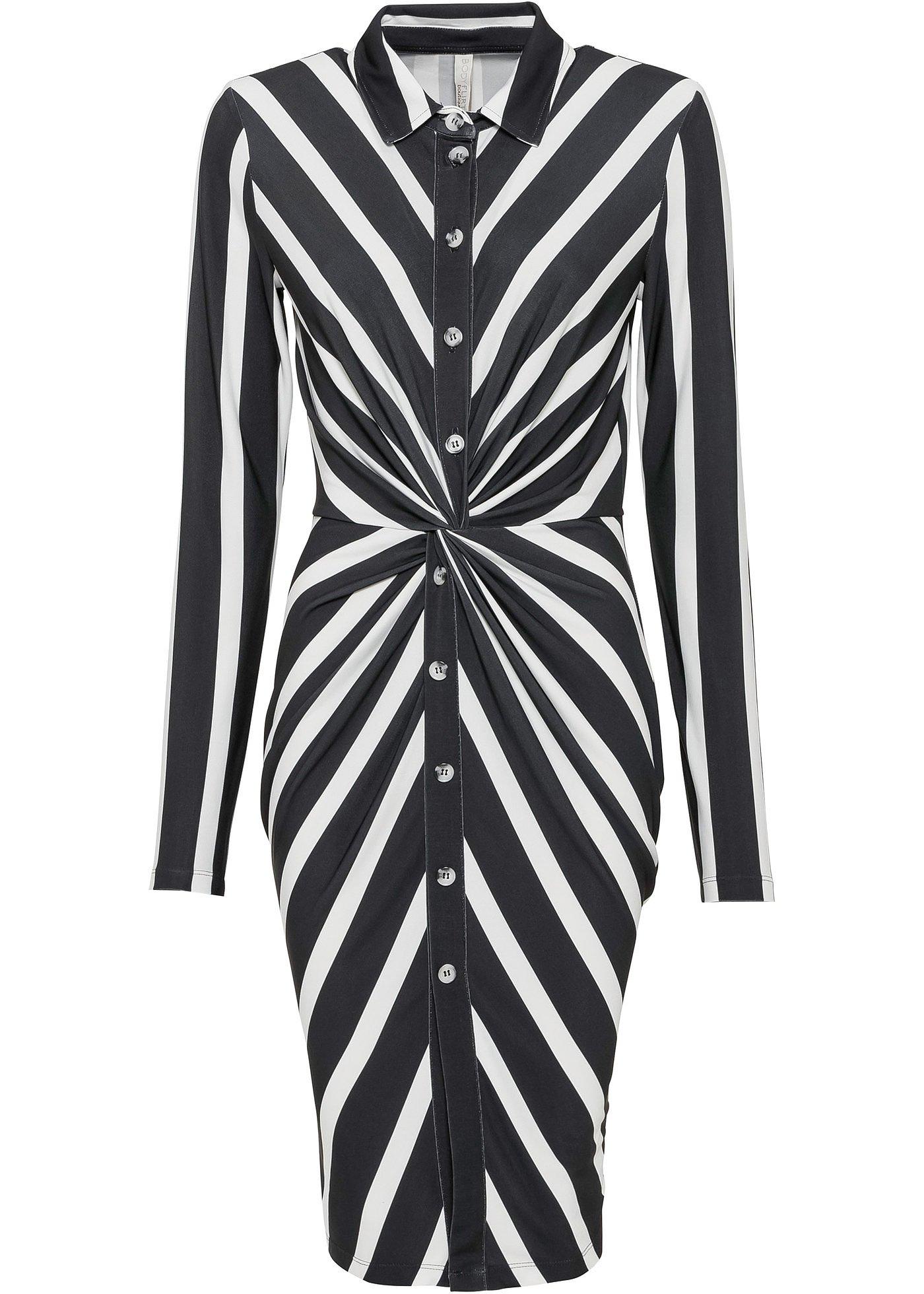 Robe-chemise avec détail nœud