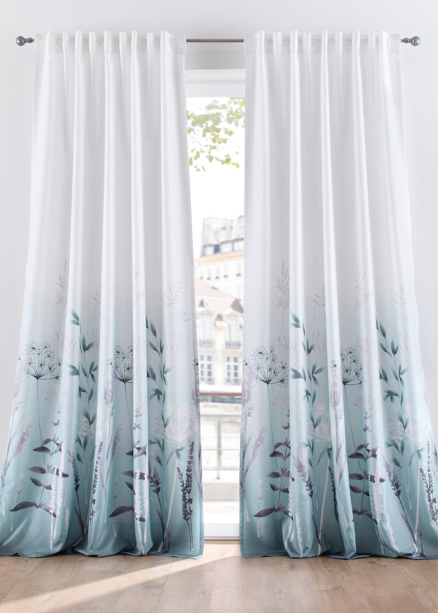 Panneau à imprimé floral (1 pce.)