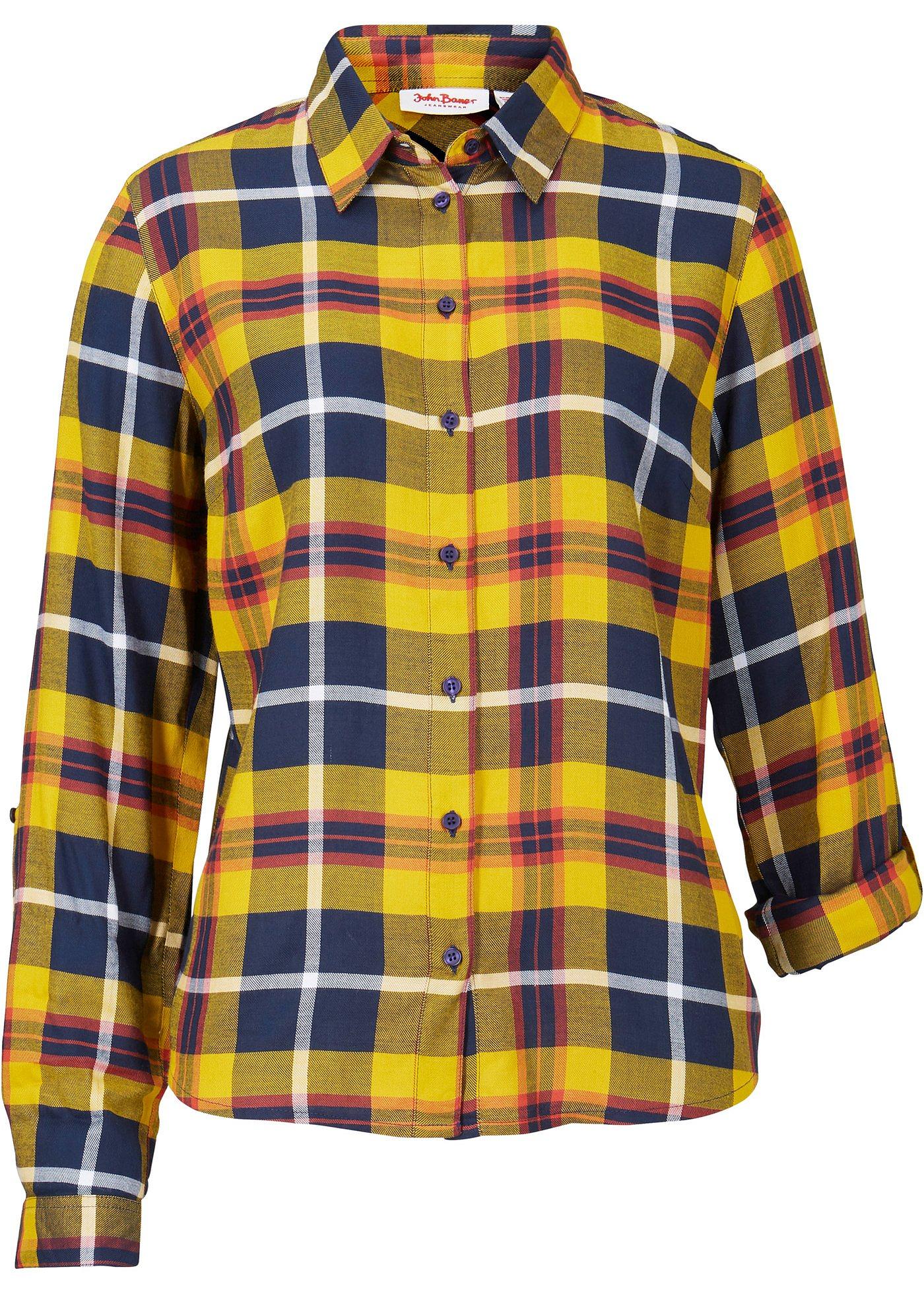 Chemisier à carreaux