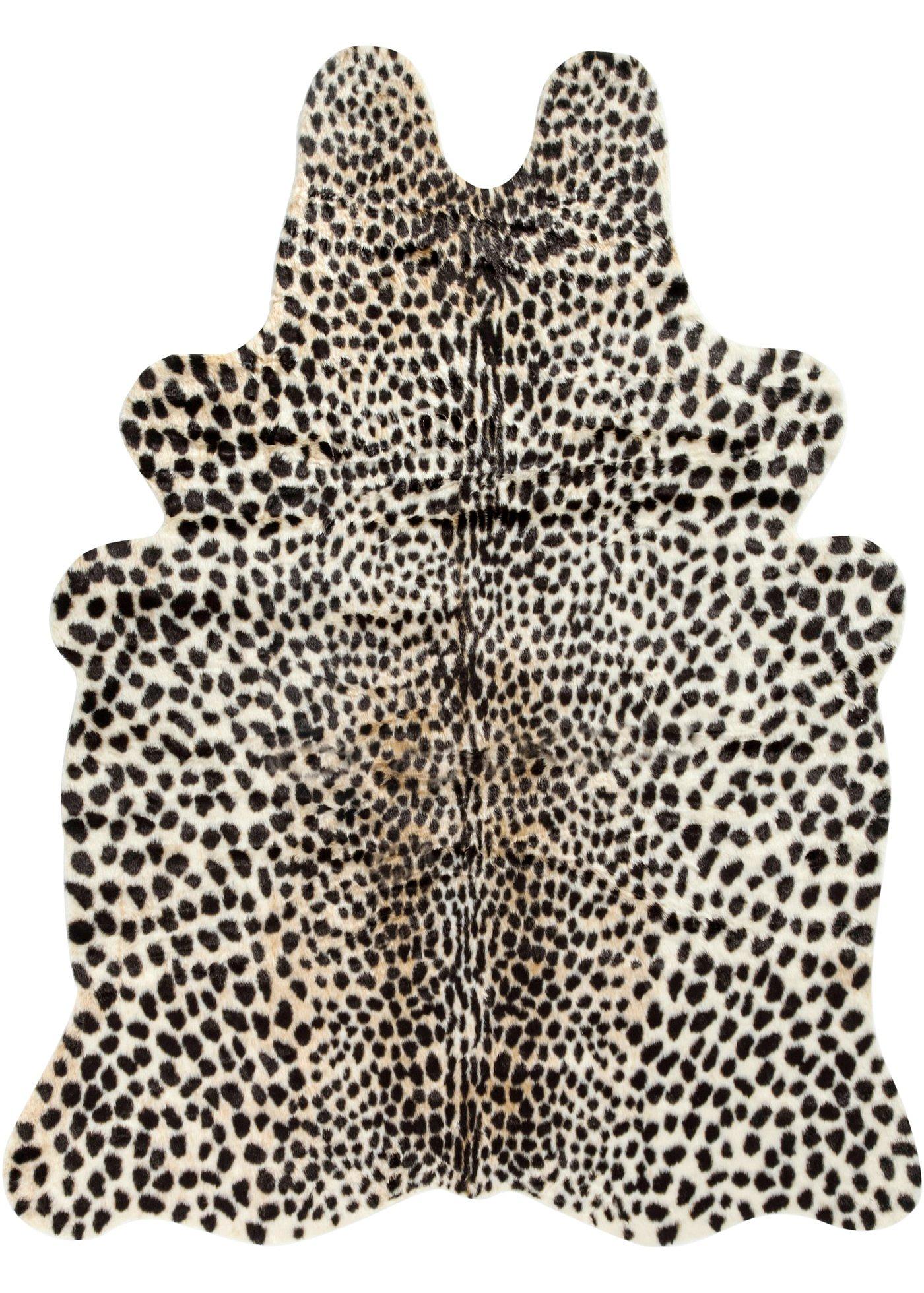 Peau de léopard synthétique