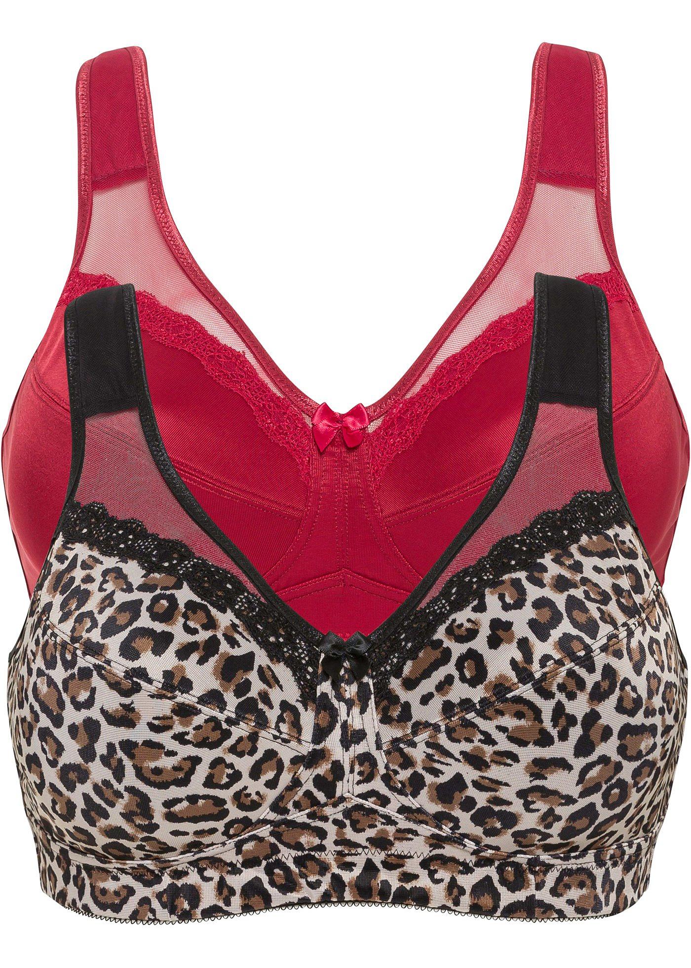 Lot de 2 soutiens-gorge de maintien sans armatures