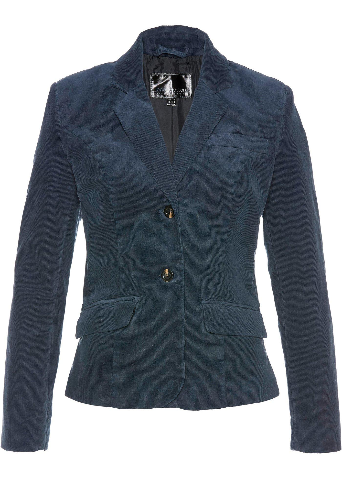 Blazer velours côtelé