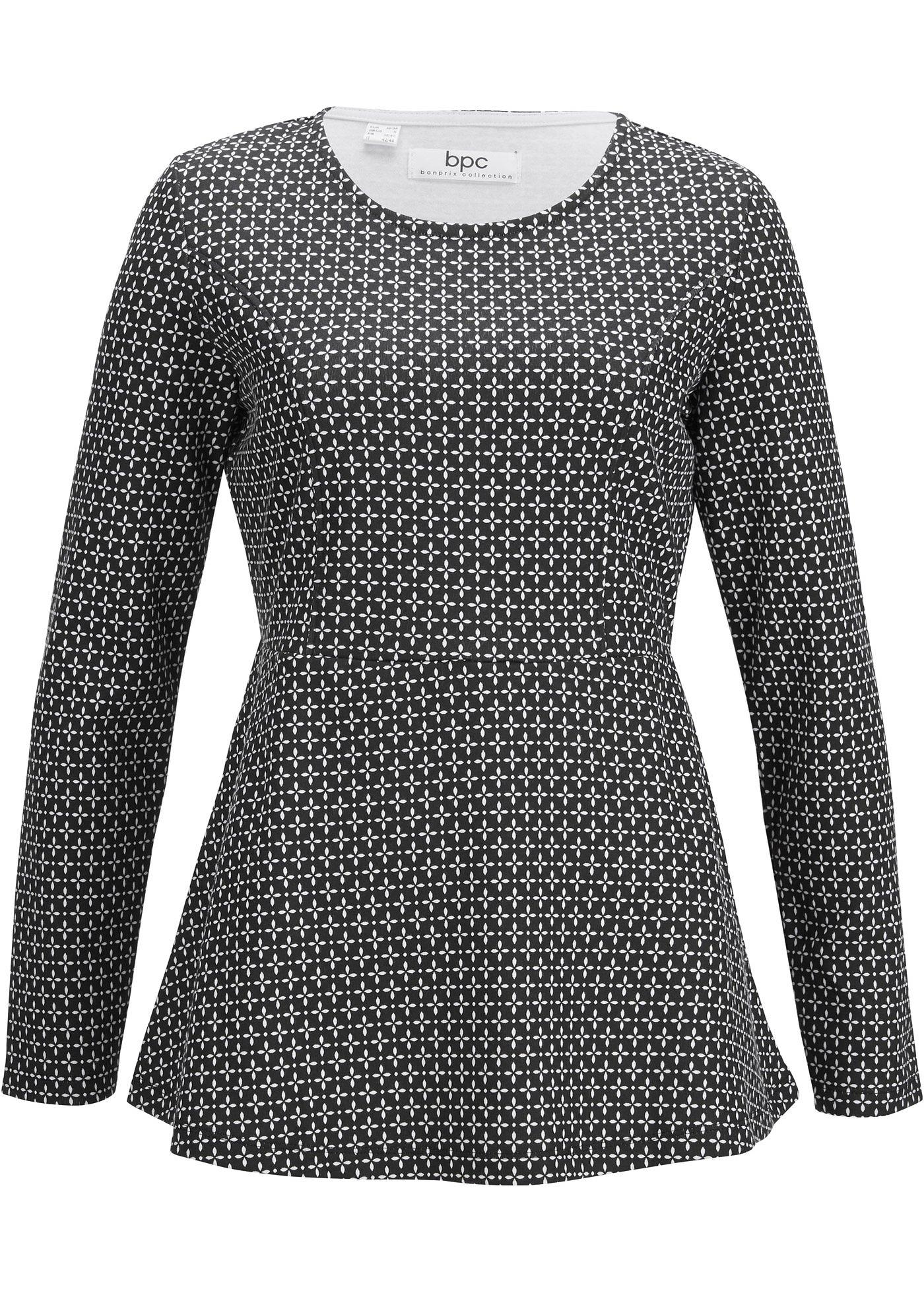 T-shirt manches longues à basque Maite Kelly