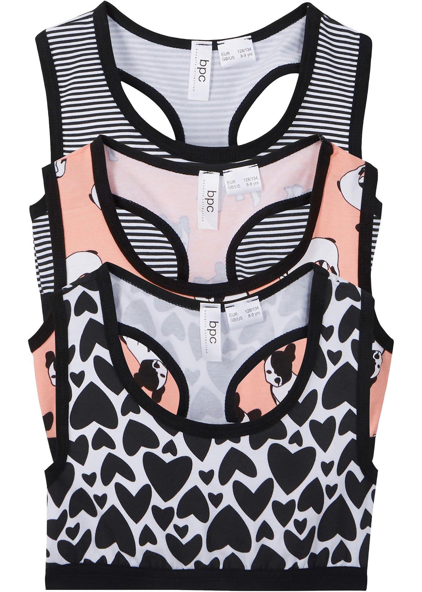 Lot de 3 brassières fille