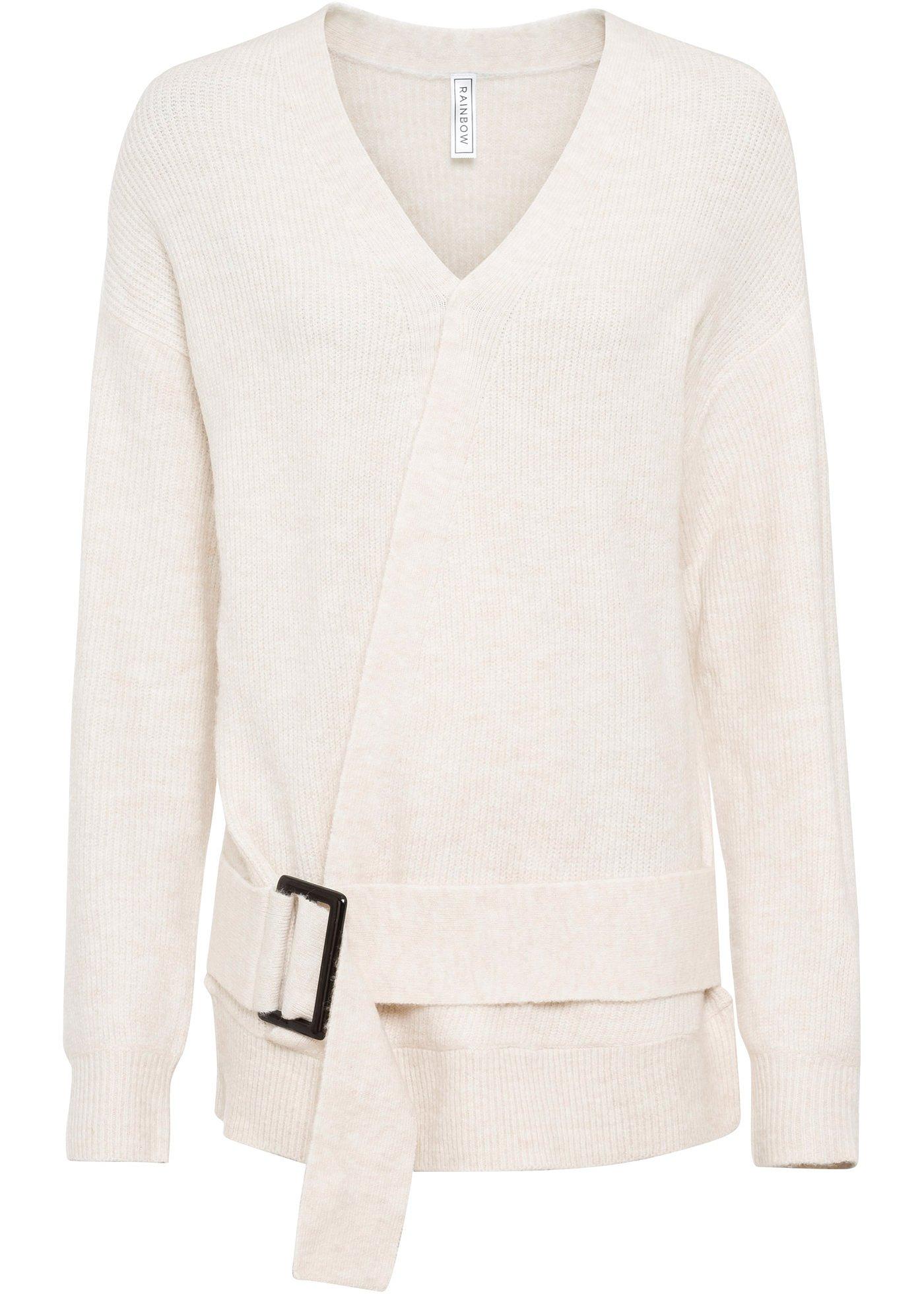 Gilet en maille style portefeuille