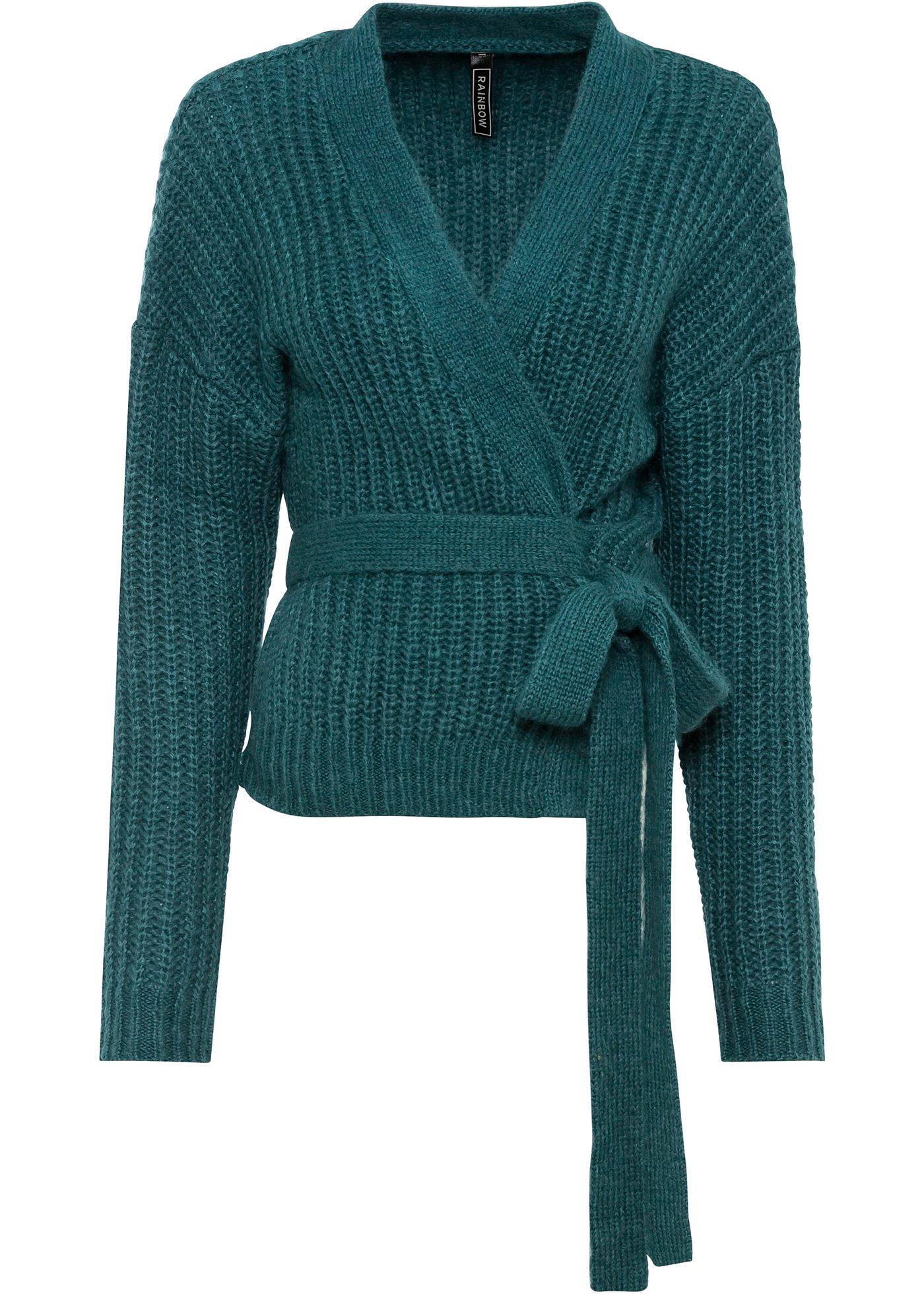 Gilet en maille style portefeuille