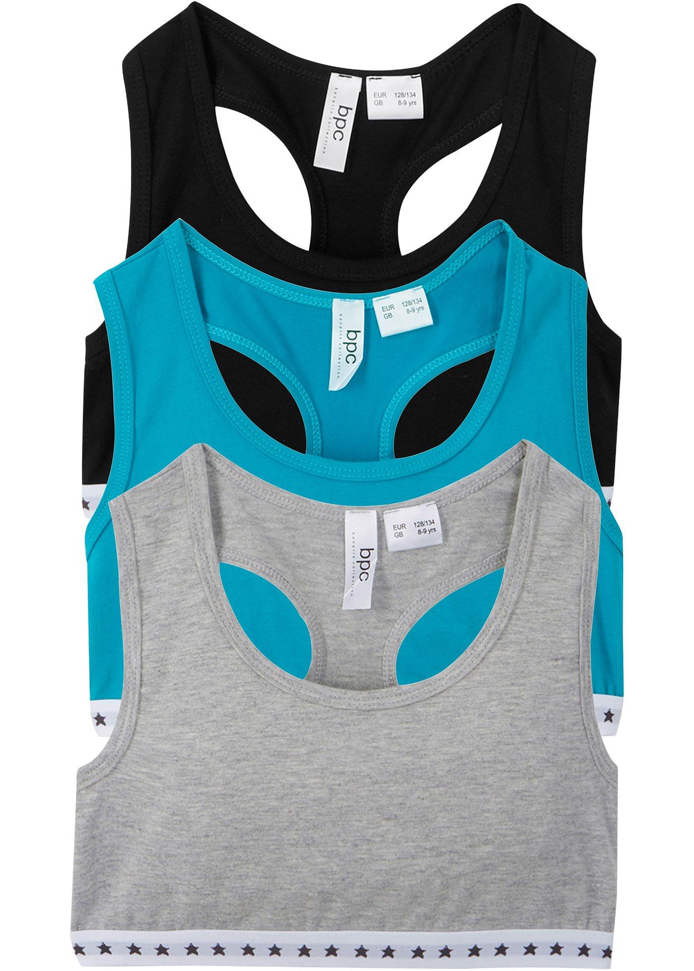 Lot de 3 brassières fille